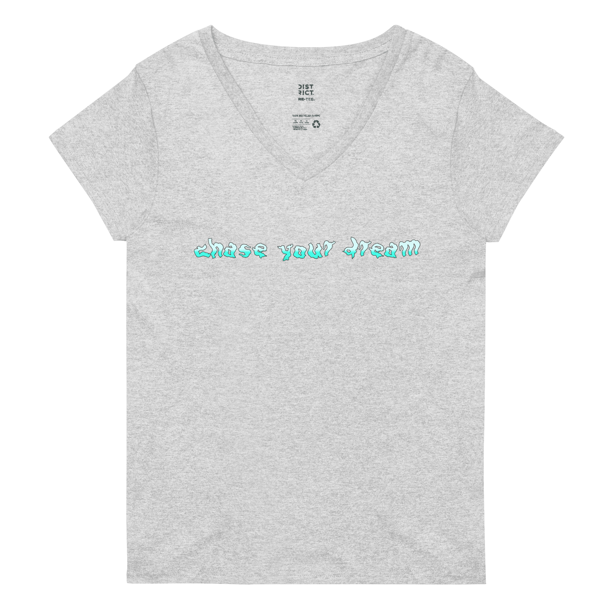 Chase Saldate | Chase Your Dream V-neck T-shirt - Clutch - Clothing
