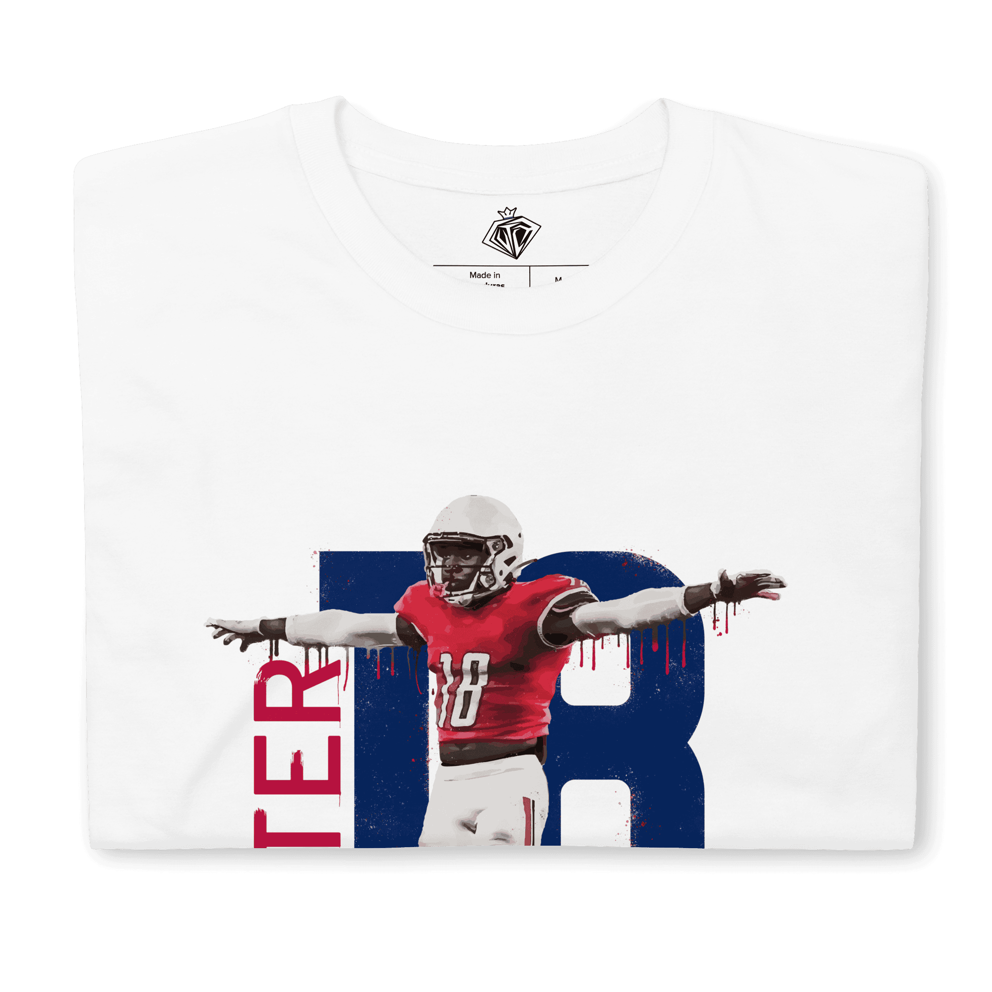 Darrell Luter Jr. | Mural Front Print T-shirt - Clutch - Clothing