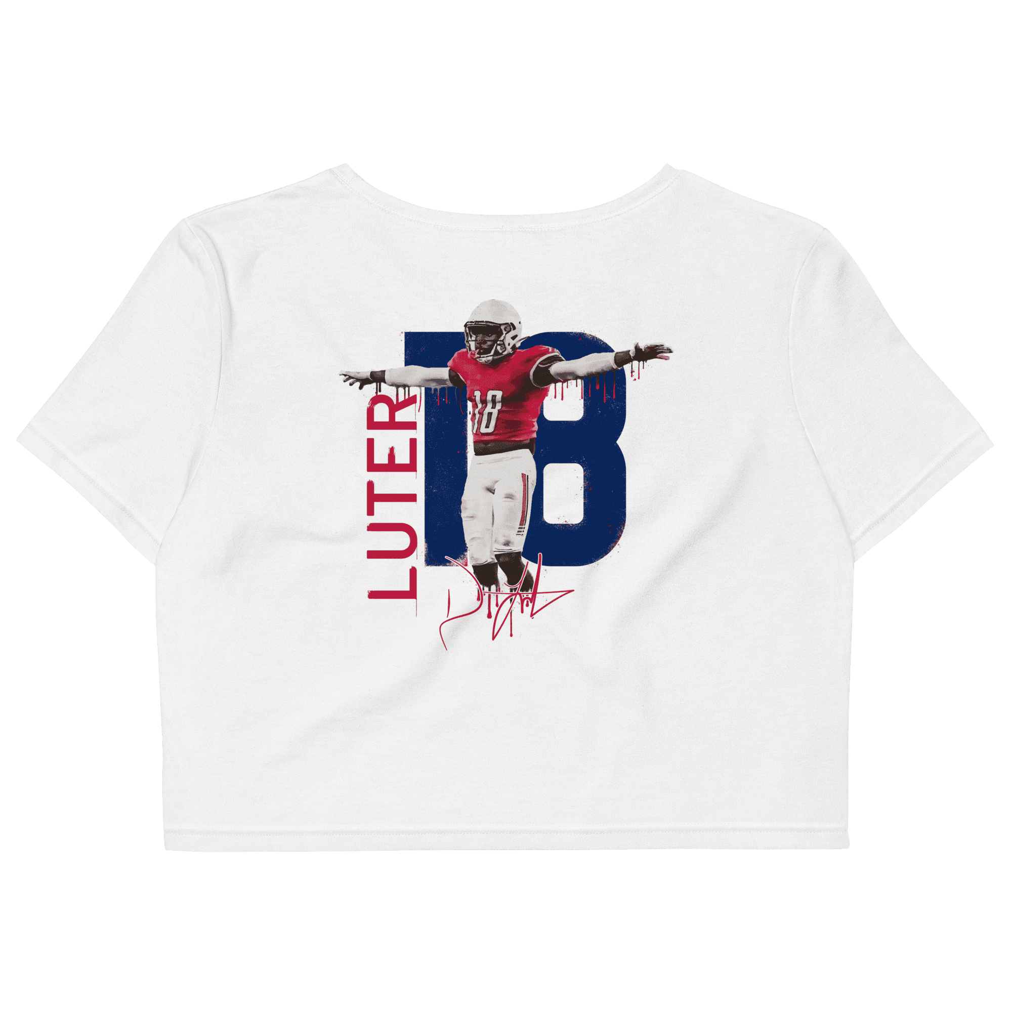 Darrell Luter Jr. | Mural & Patch Organic Crop Top - Clutch - Clothing