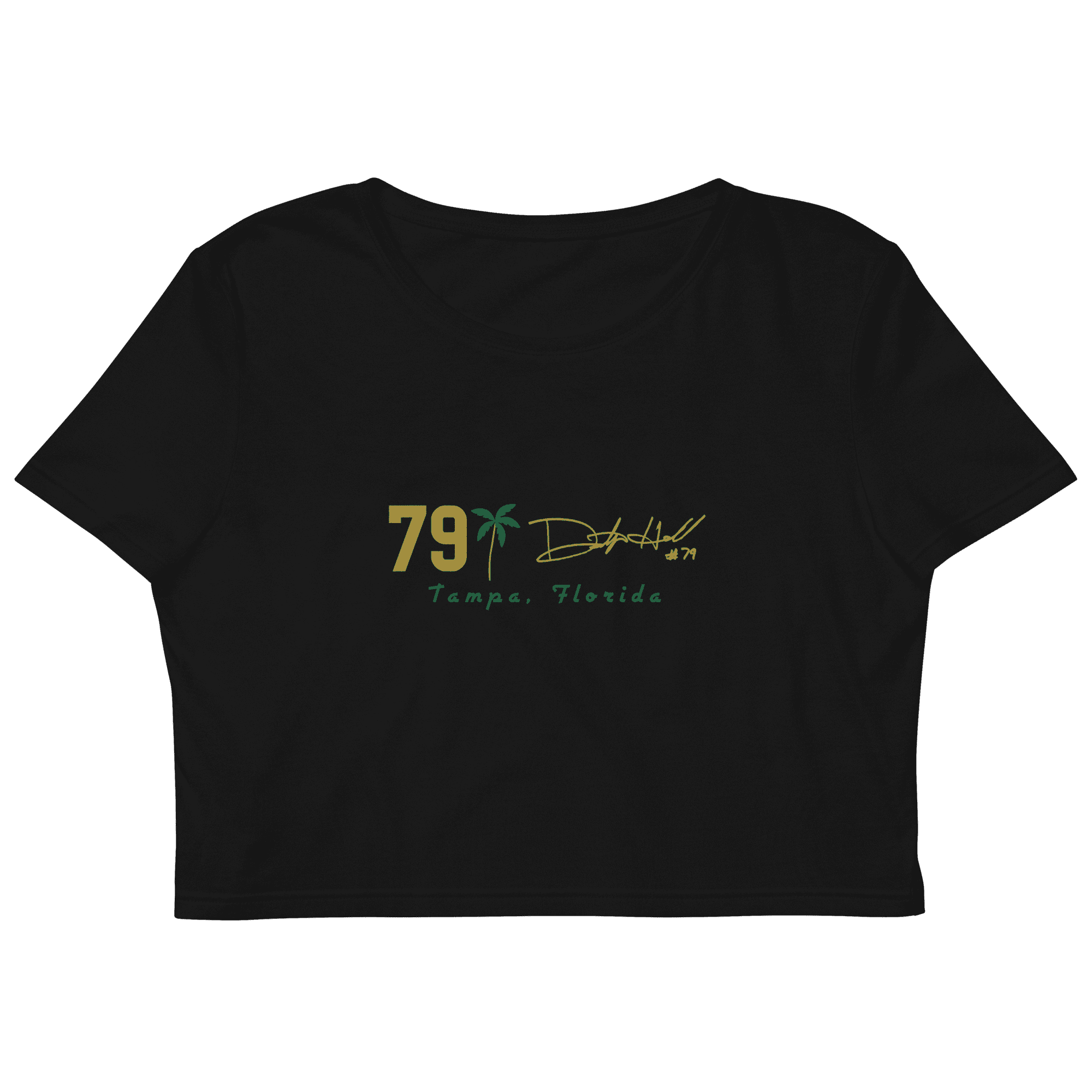 Dustyn Hall | Player Patch Organic Crop Top - Clutch - Clothing