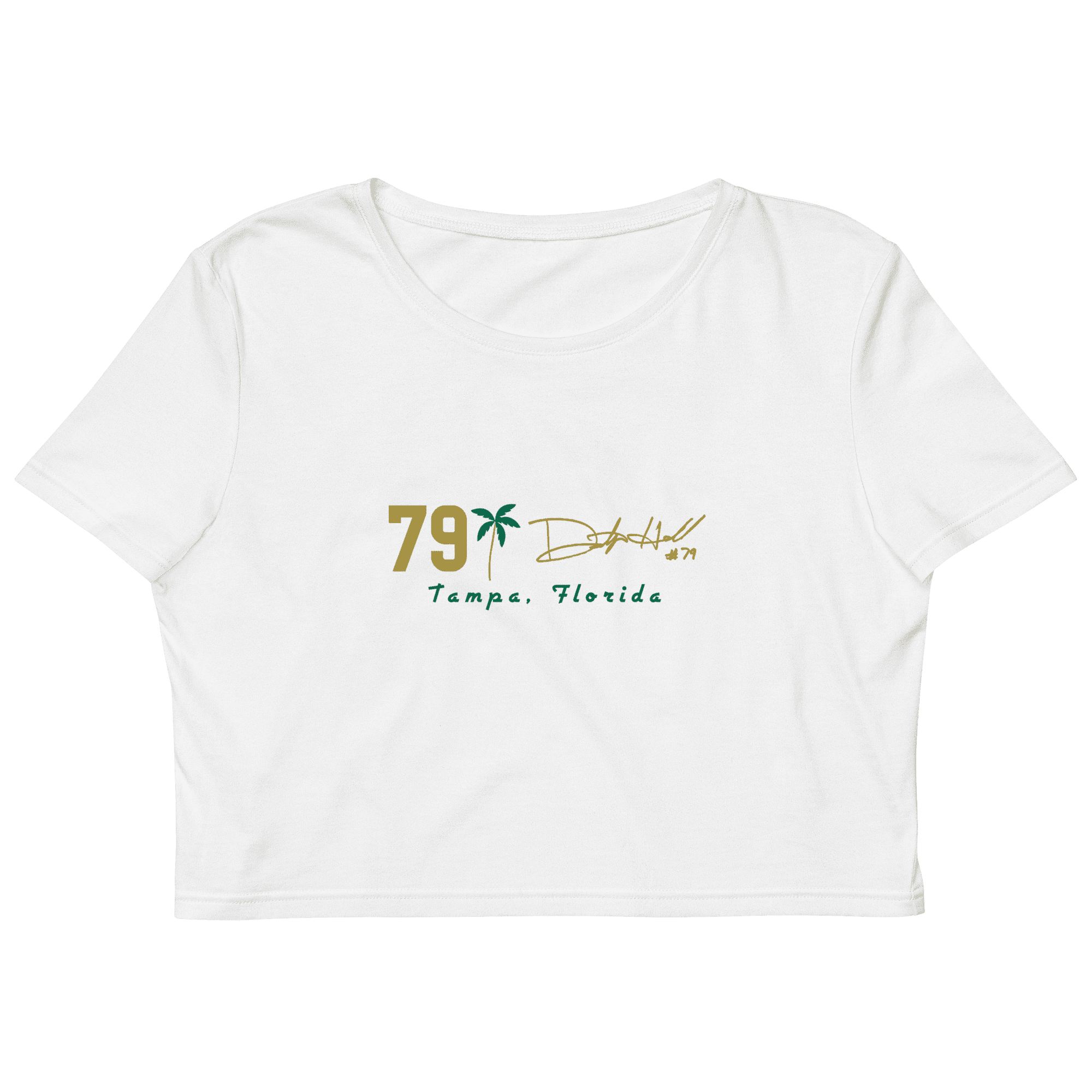 Dustyn Hall | Player Patch Organic Crop Top - Clutch - Clothing