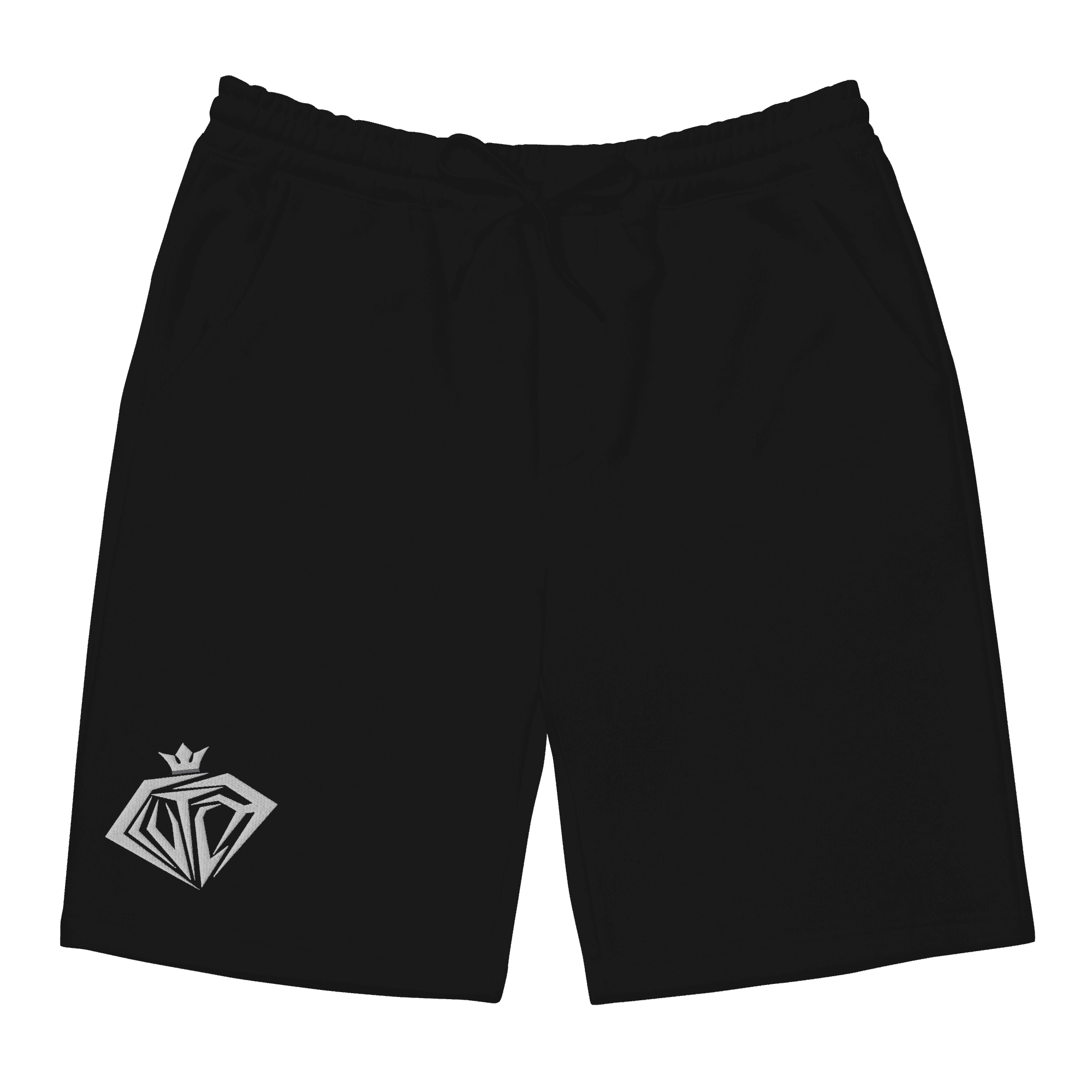 Embroidered Fleece Shorts - Clutch - Clothing