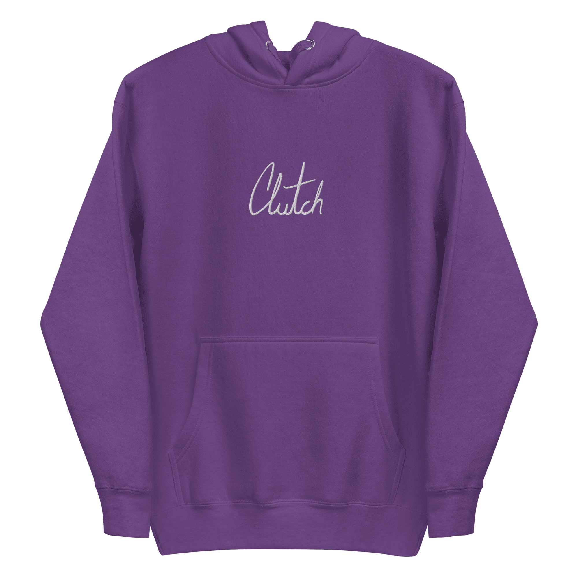 Embroidered Signature Hoodie - Clutch - Clothing