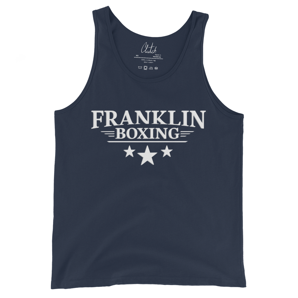 Franklin Boxing | White Cotton Tank - Clutch -
