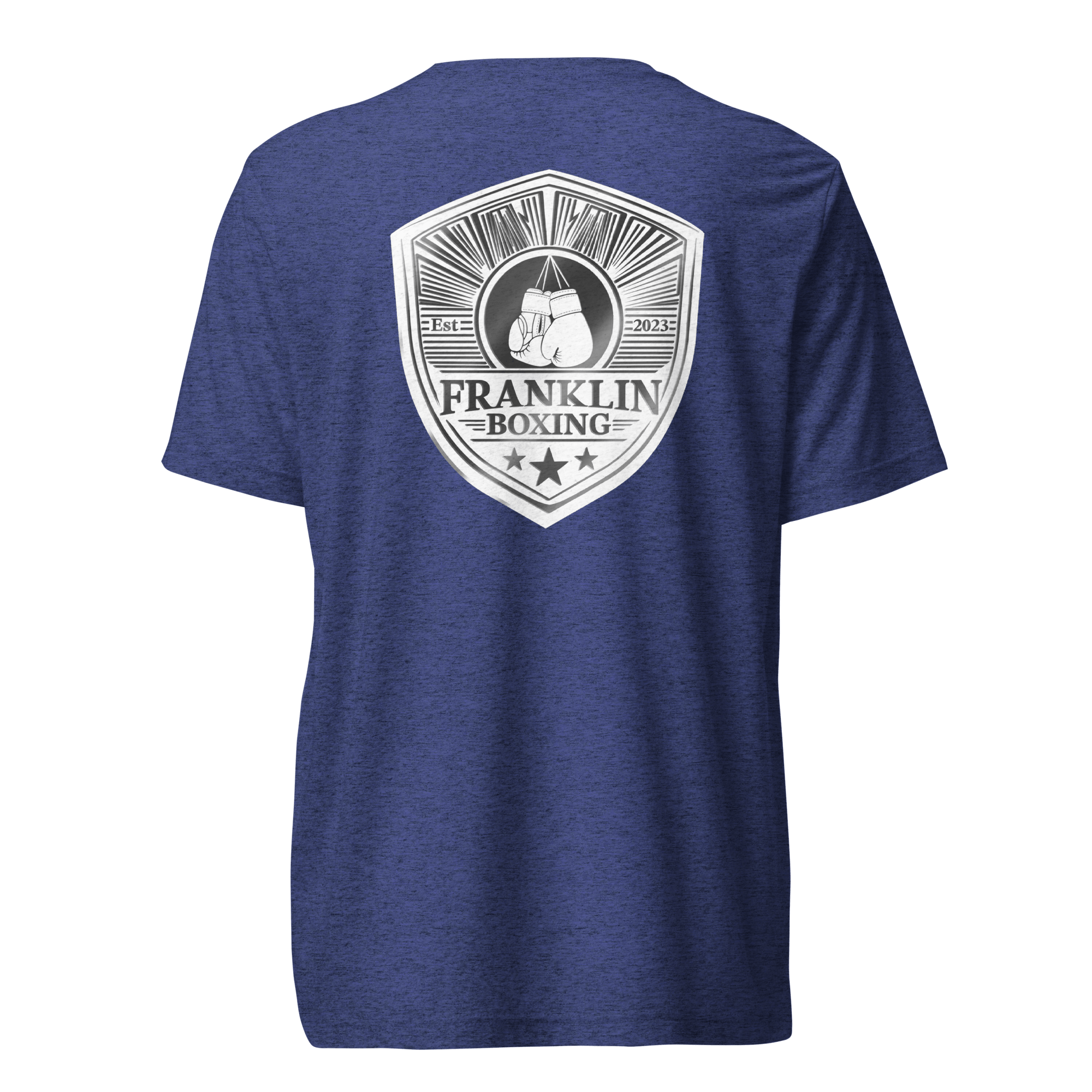 Franklin Boxing | White Performance Shirt Printed Back - Clutch -
