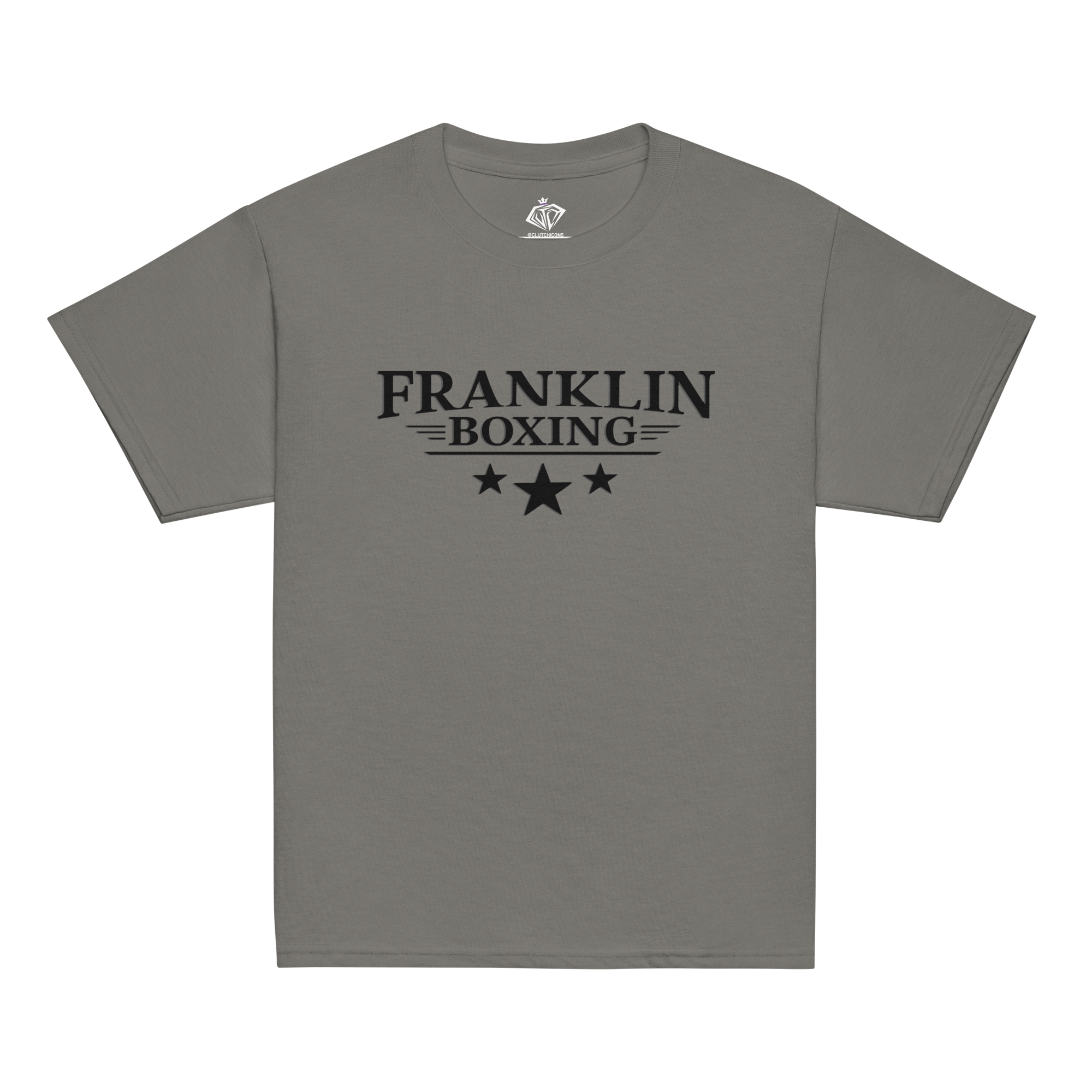 Franklin Boxing | Youth Black Classic Cotton Shirt - Clutch -