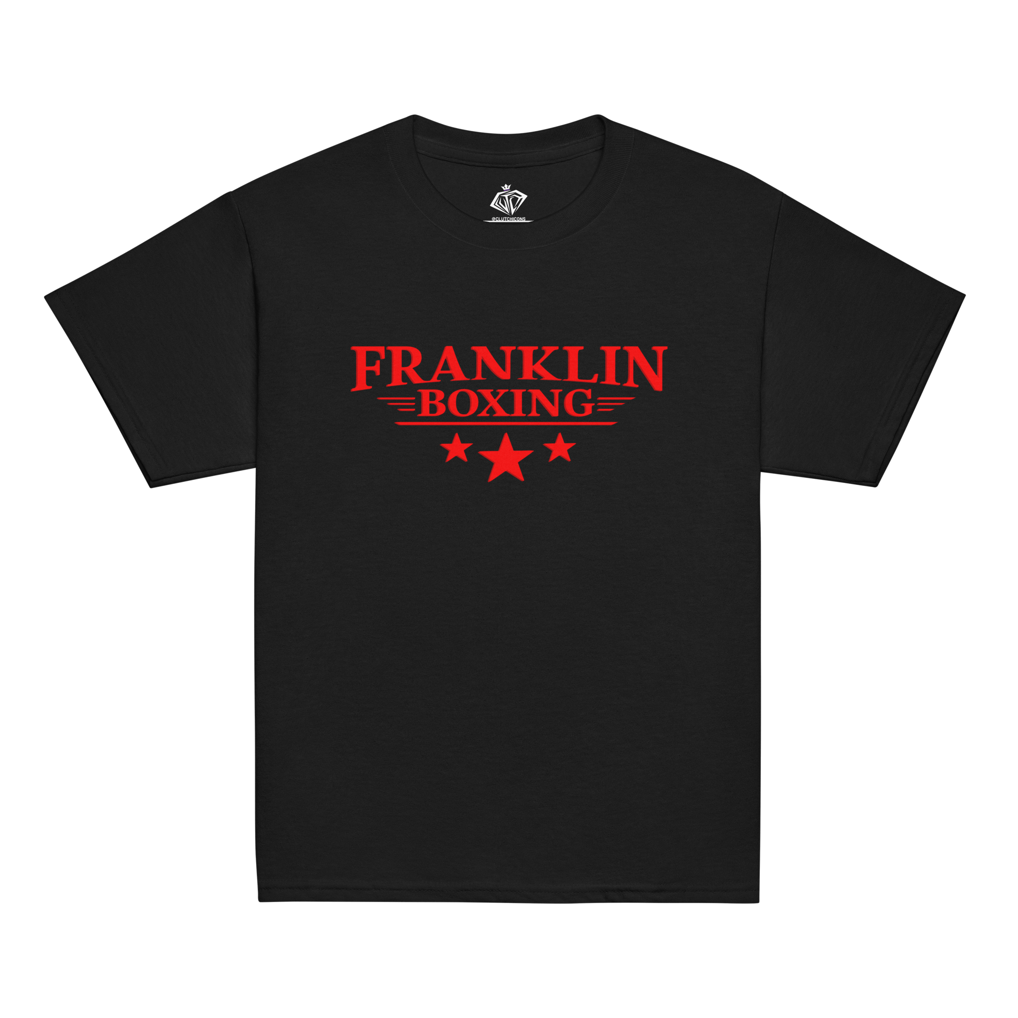 Franklin Boxing | Youth Red Classic Cotton Shirt - Clutch -