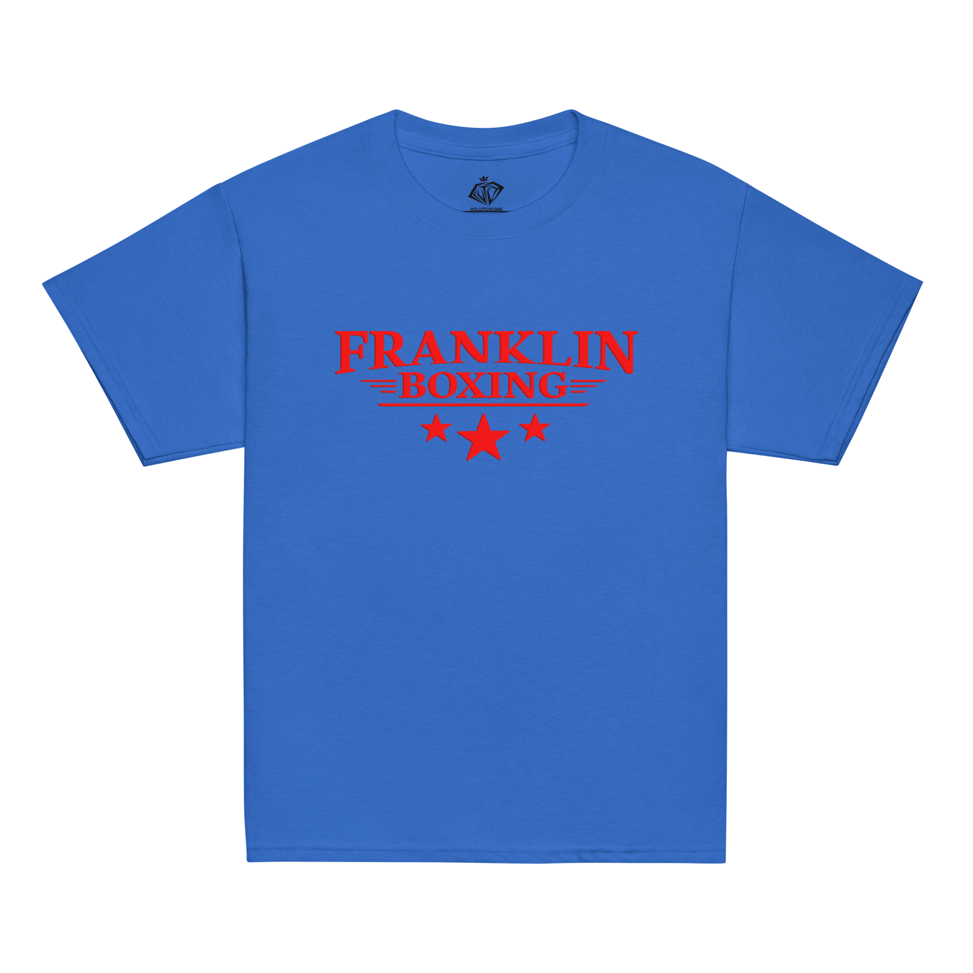 Franklin Boxing | Youth Red Classic Cotton Shirt - Clutch -