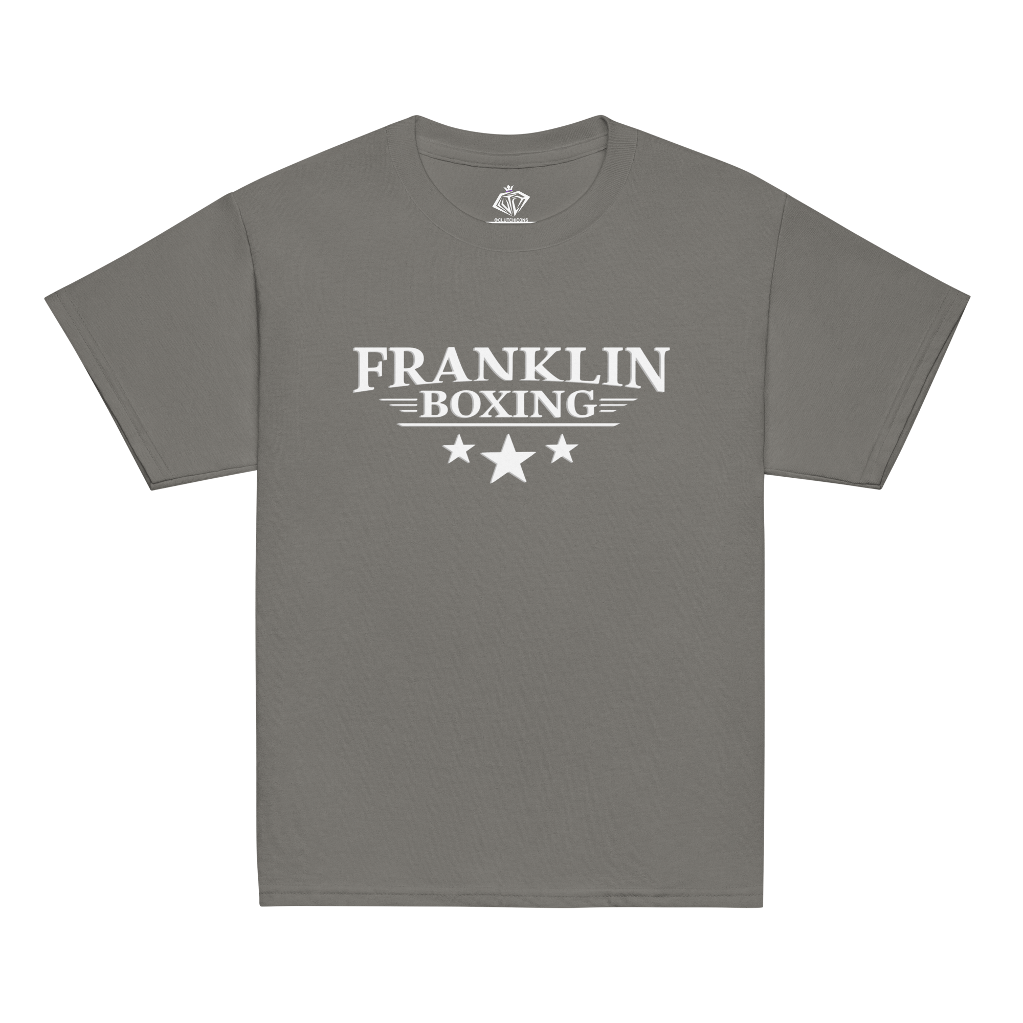 Franklin Boxing | Youth White Classic Cotton Shirt - Clutch - Clothing
