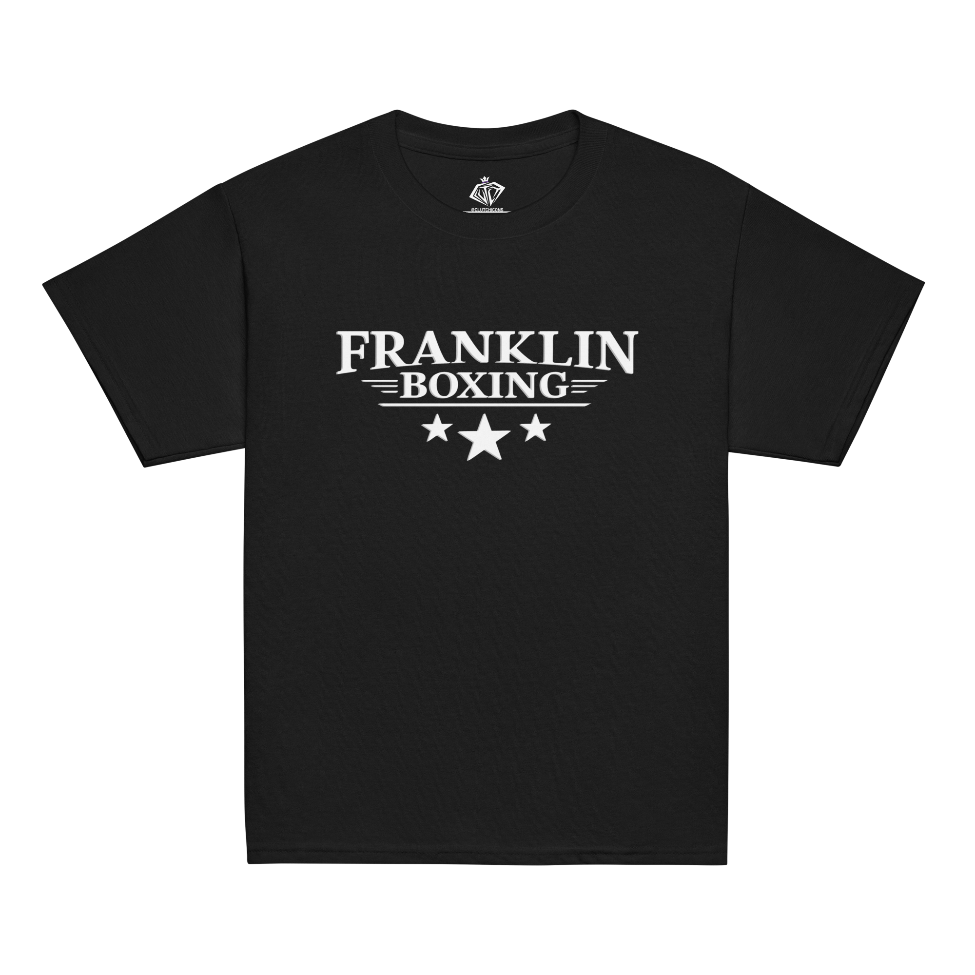 Franklin Boxing | Youth White Classic Cotton Shirt - Clutch - Clothing