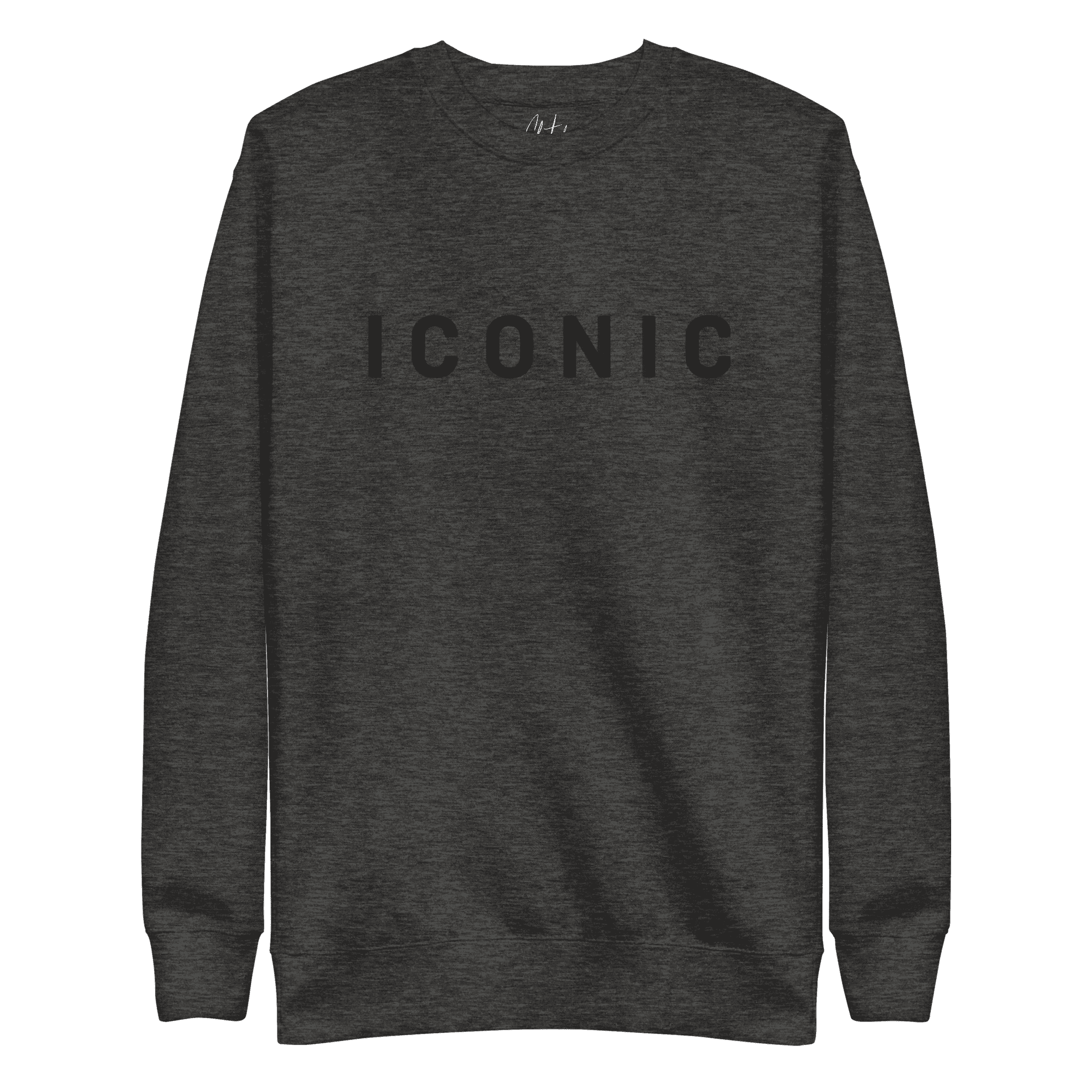 ICONIC | Back Print Crewneck Sweatshirt - Clutch -