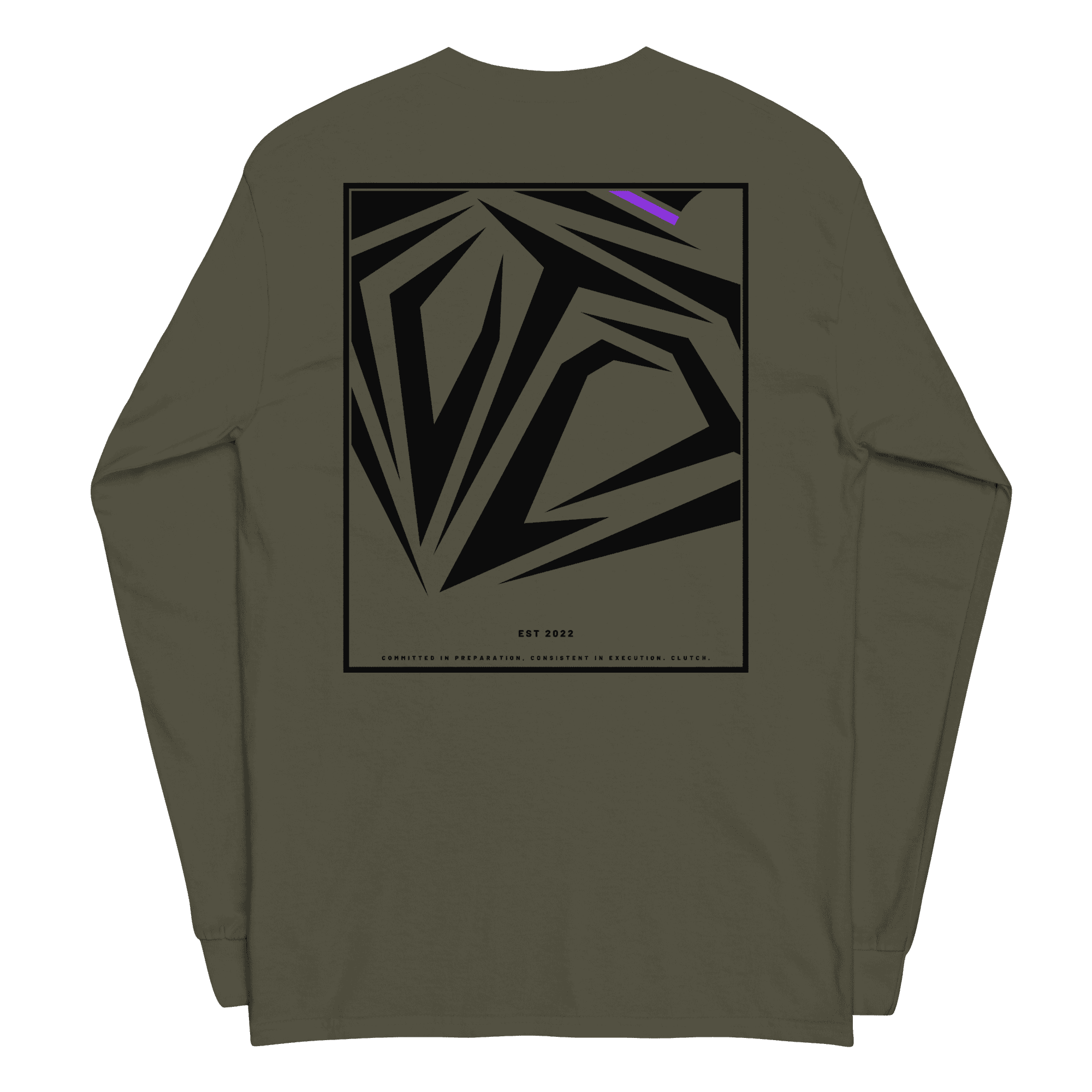 ICONIC | Back Print Long Sleeve Shirt - Clutch -