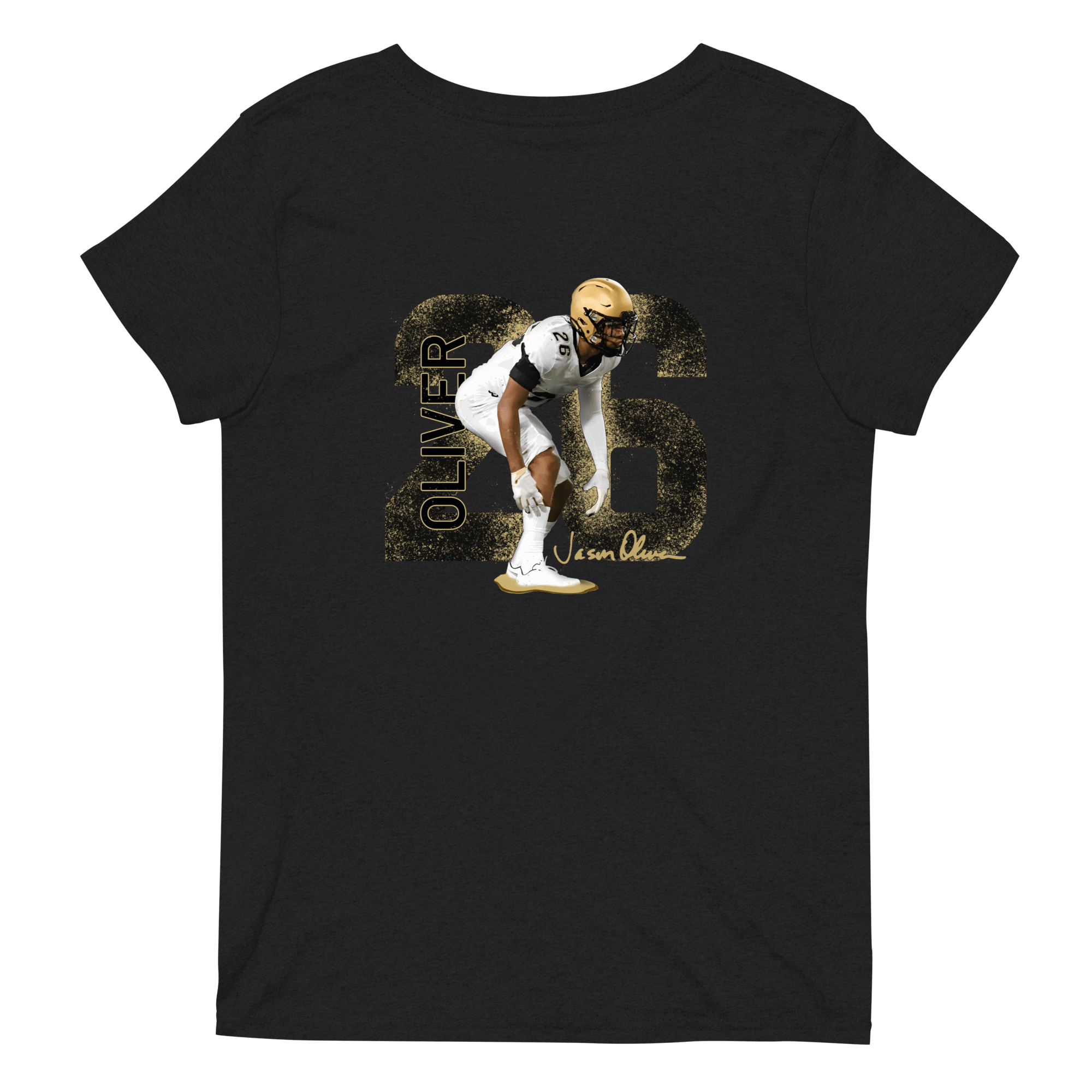 Jason Oliver | Mural & Patch V-neck T-shirt - Clutch -