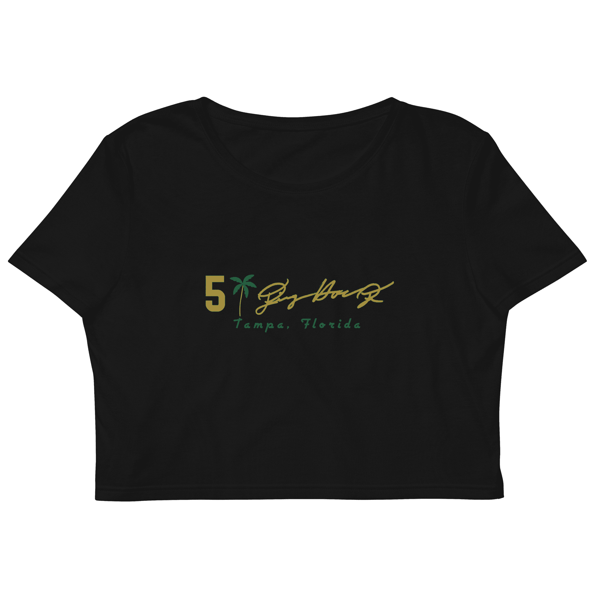 Jimmy Horn Jr. | Mural & Patch Organic Crop Top - Clutch - Clothing