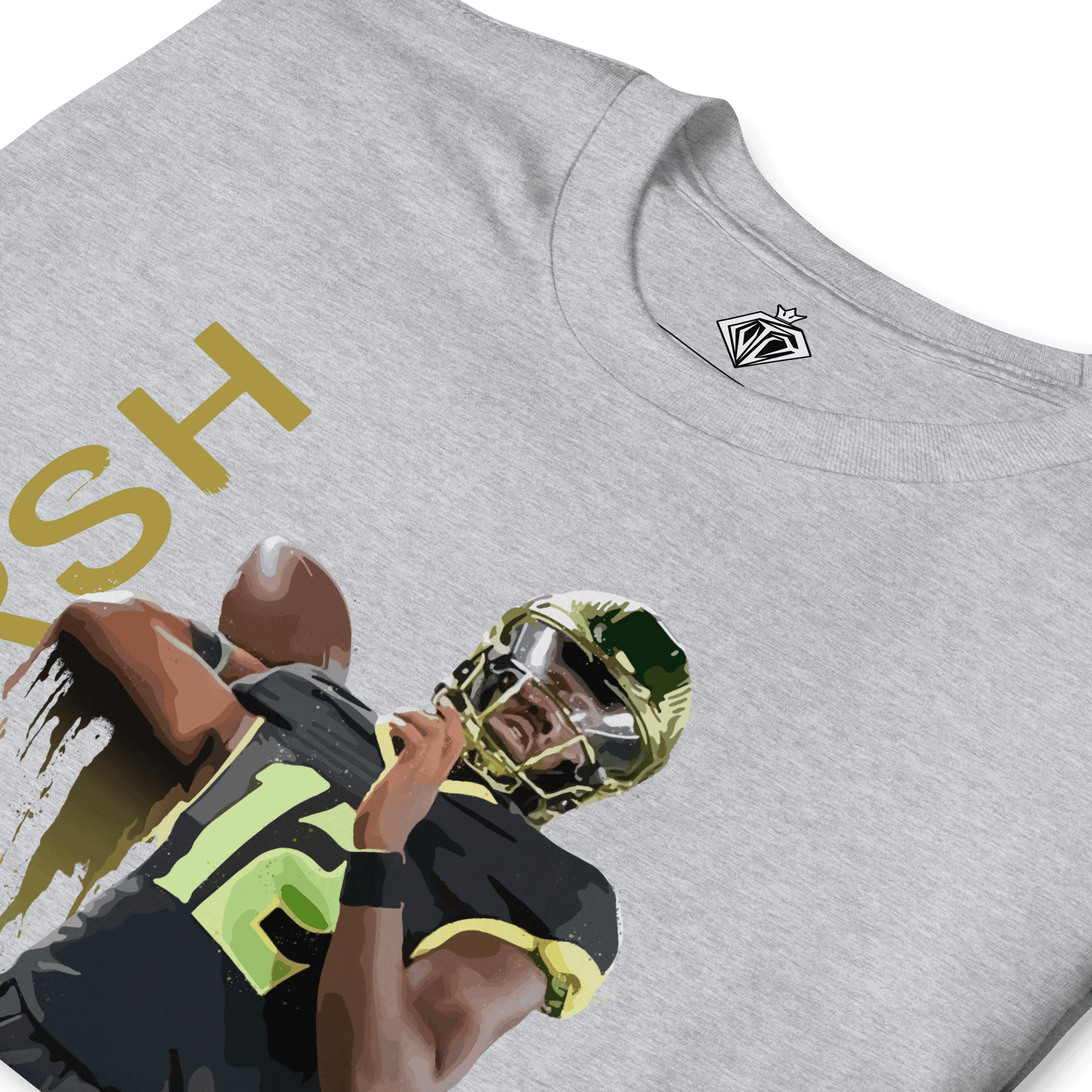 Katravis Marsh | Mural Front Print T-shirt - Clutch - Clothing