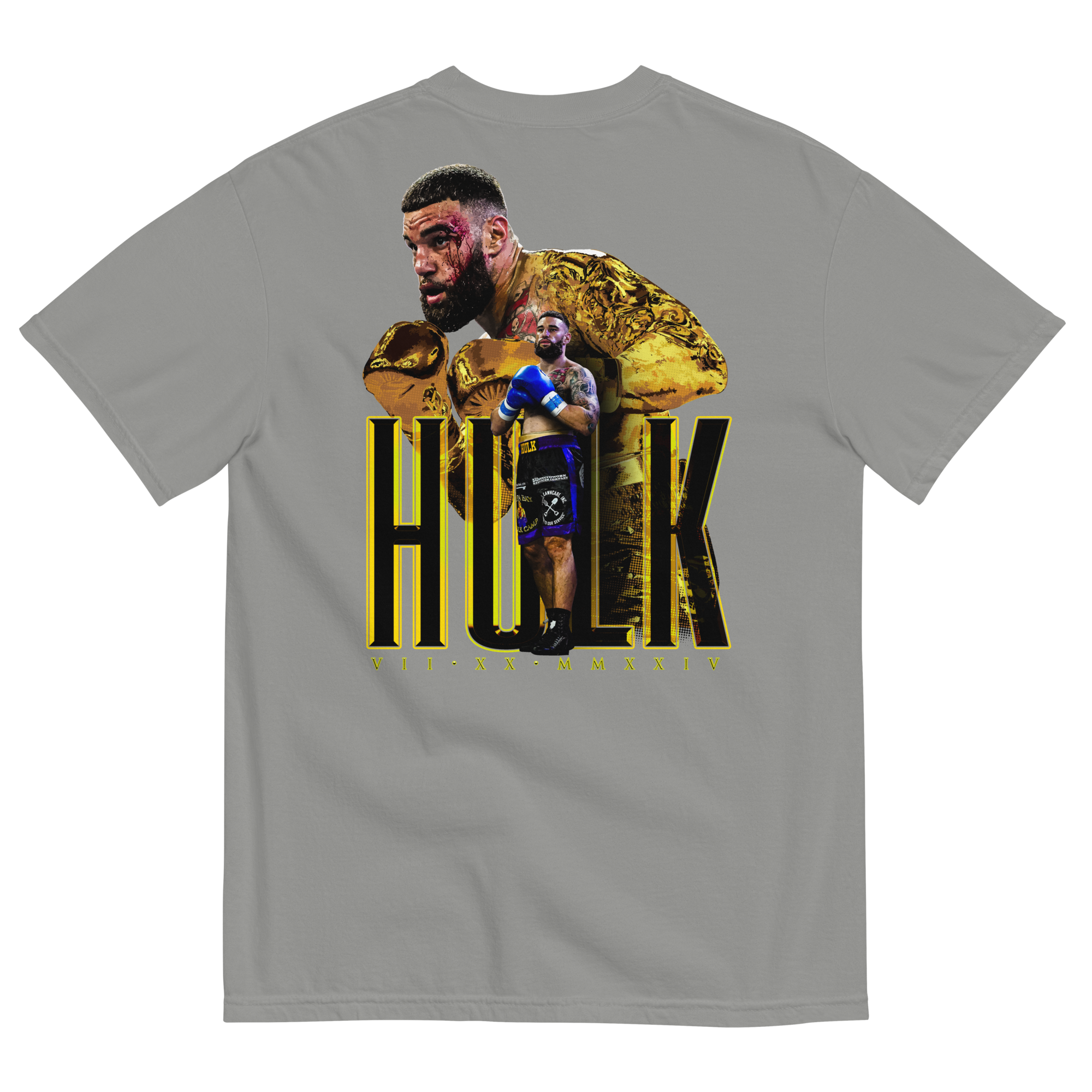 Golden Hulk | '3-0' Front Patch Heavy Cotton Tee