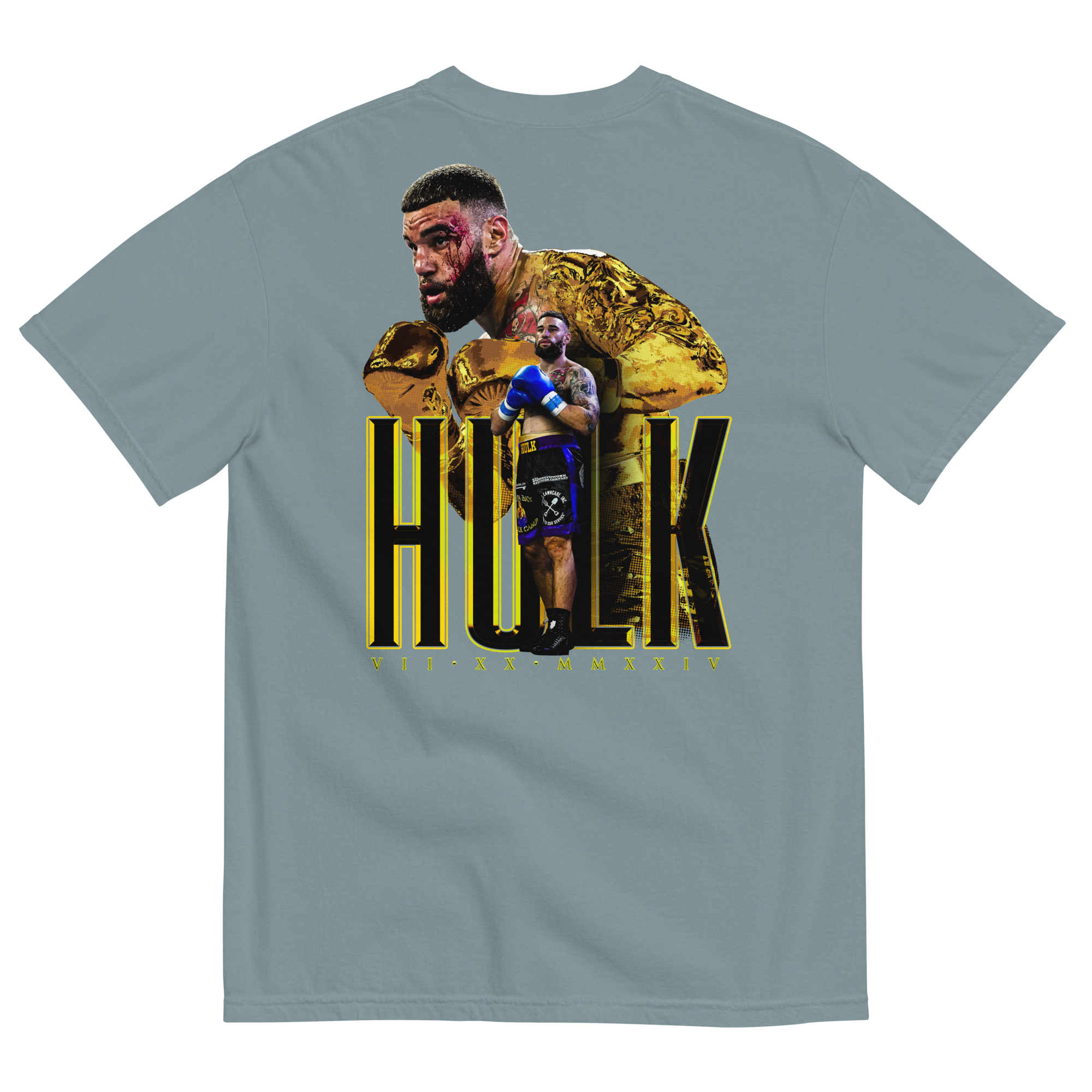 Golden Hulk | '3-0' Front Patch Heavy Cotton Tee