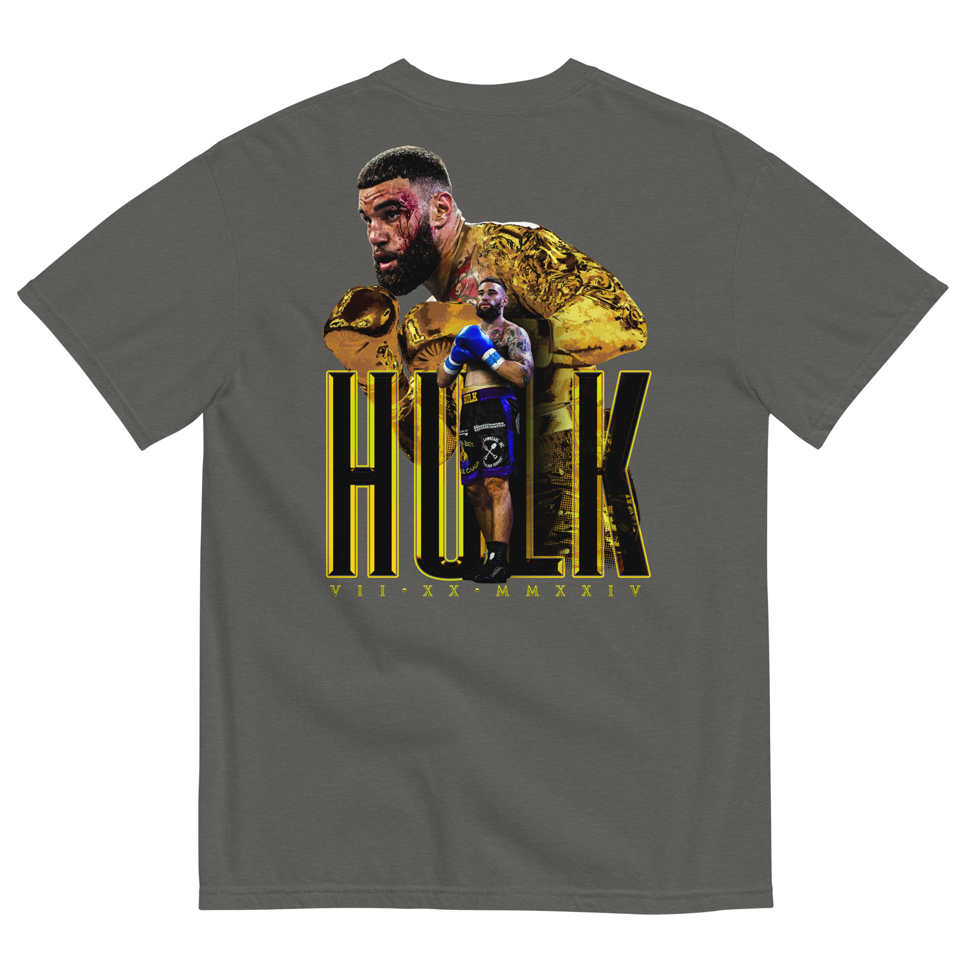 Golden Hulk | '3-0' Front Patch Heavy Cotton Tee