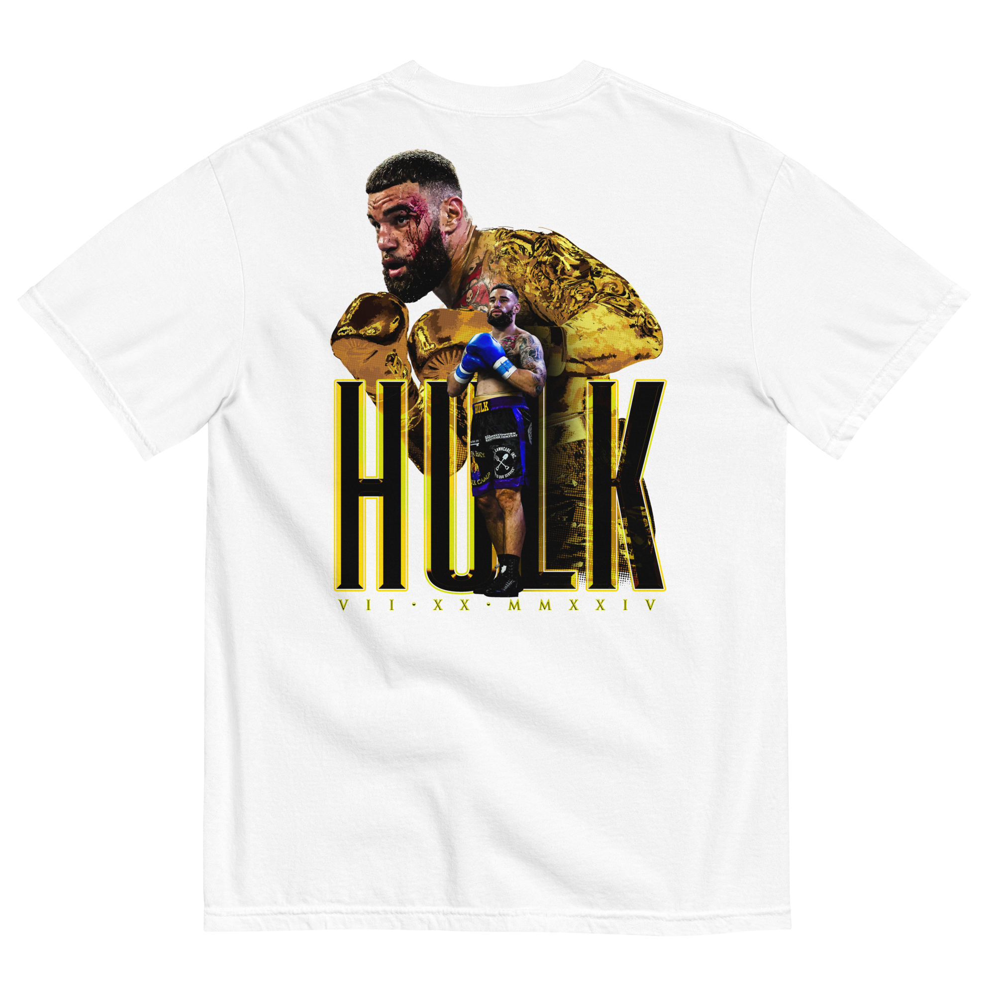 Golden Hulk | '3-0' Front Patch Heavy Cotton Tee
