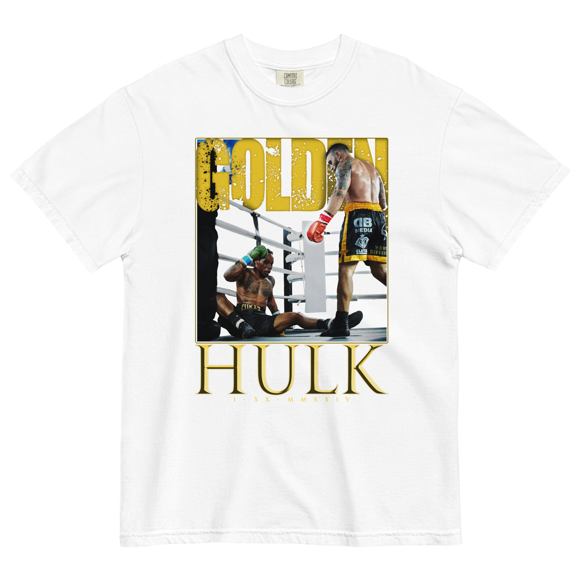 Golden Hulk | '2-0' Heavy Cotton Tee