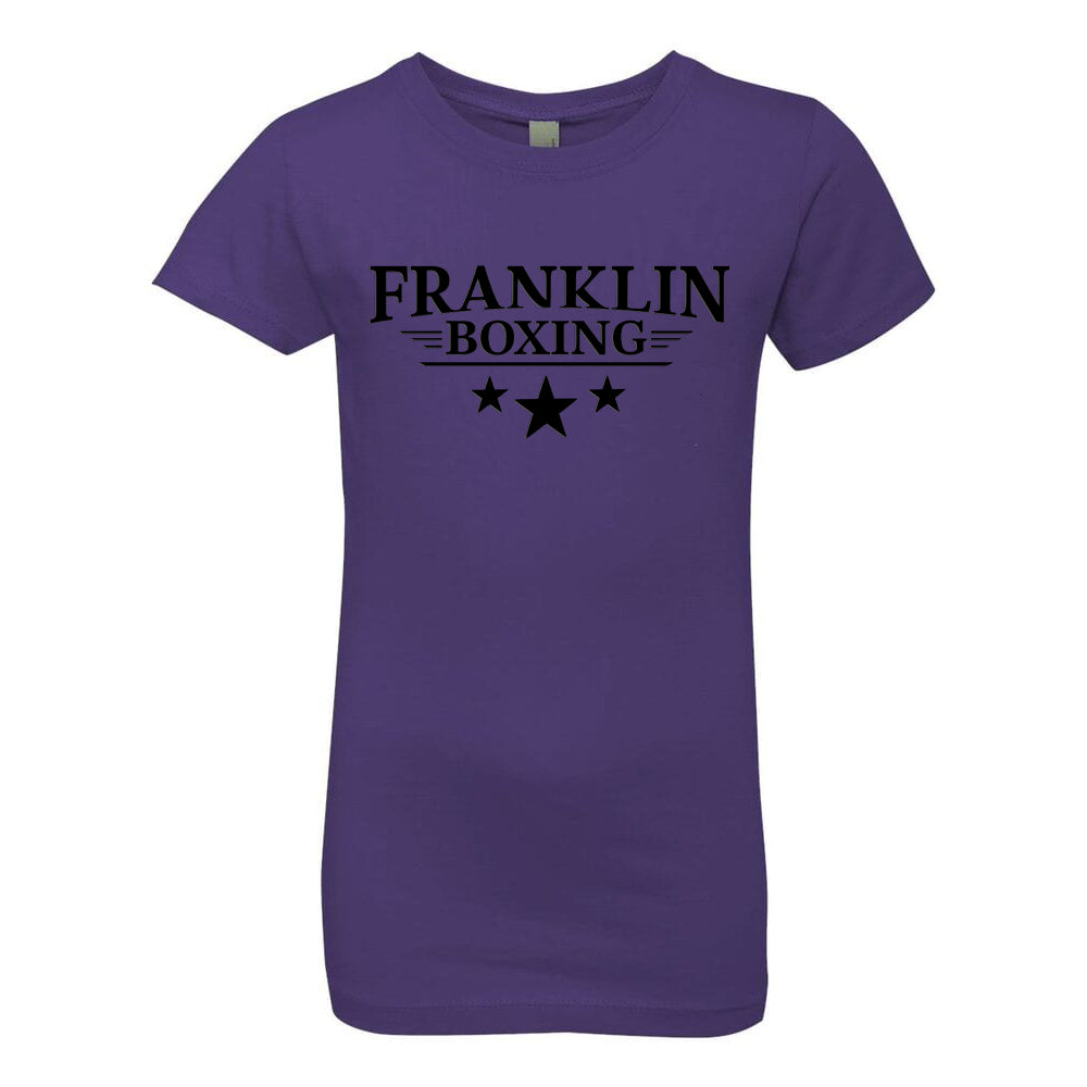 Franklin Boxing | Youth Purple Rush Princess Cotton Tee