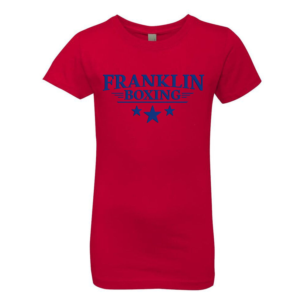 Franklin Boxing | Youth Red Princess Cotton Tee