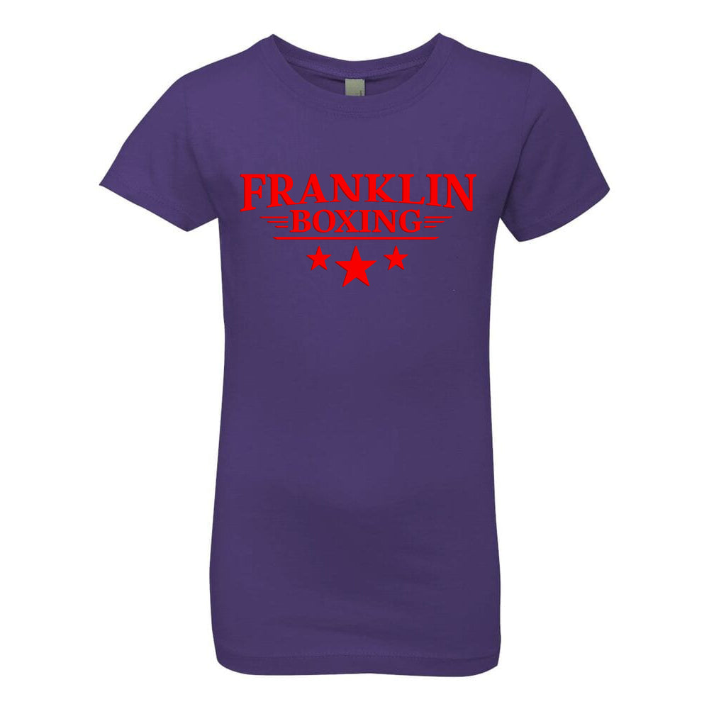 Franklin Boxing | Youth Purple Rush Princess Cotton Tee