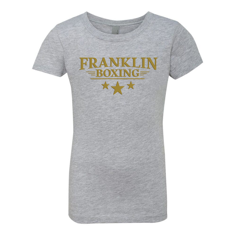 Franklin Boxing | Youth Heather Grey Princess Cotton Tee