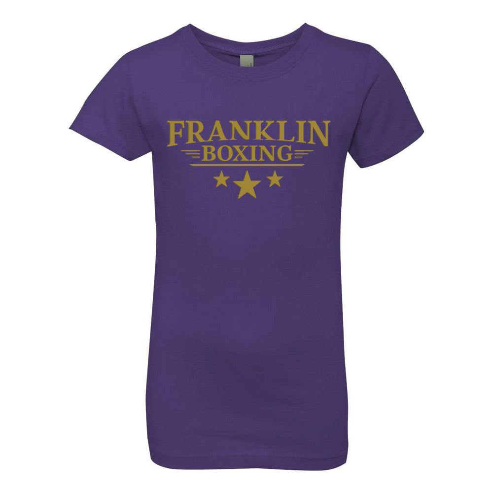 Franklin Boxing | Youth Purple Rush Princess Cotton Tee