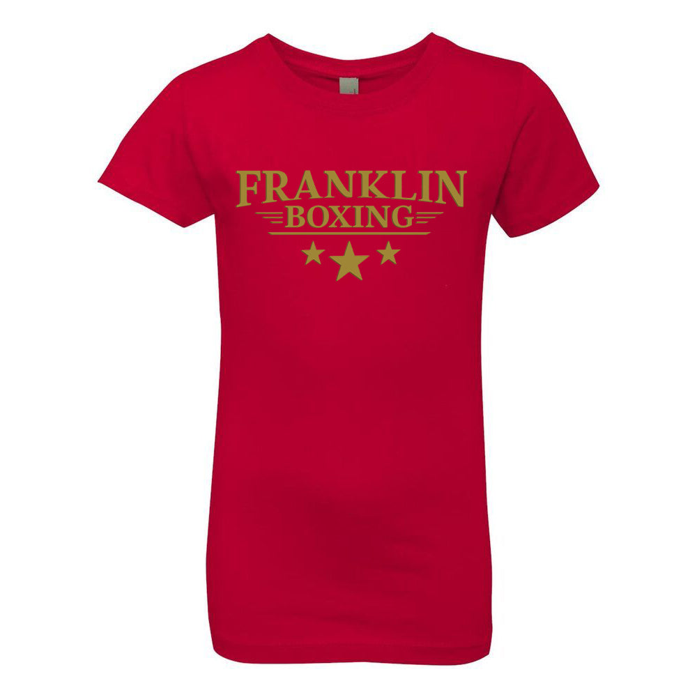 Franklin Boxing | Youth Red Princess Cotton Tee