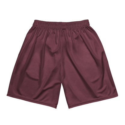 Trace White | Jersey Style Mesh Shorts