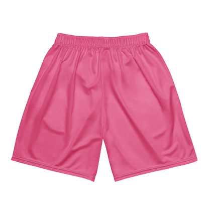 Dezman White | Jersey Style Mesh Shorts