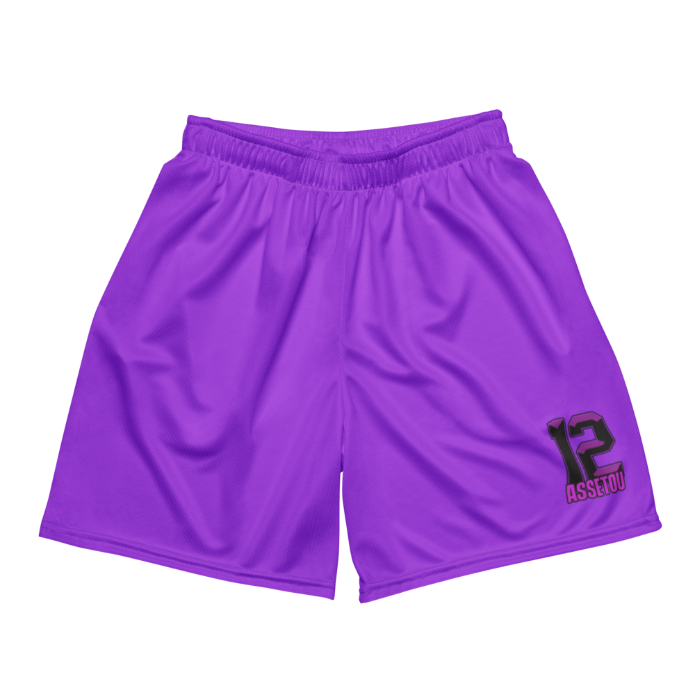 Assetou Ballo | Jersey Style Mesh Shorts
