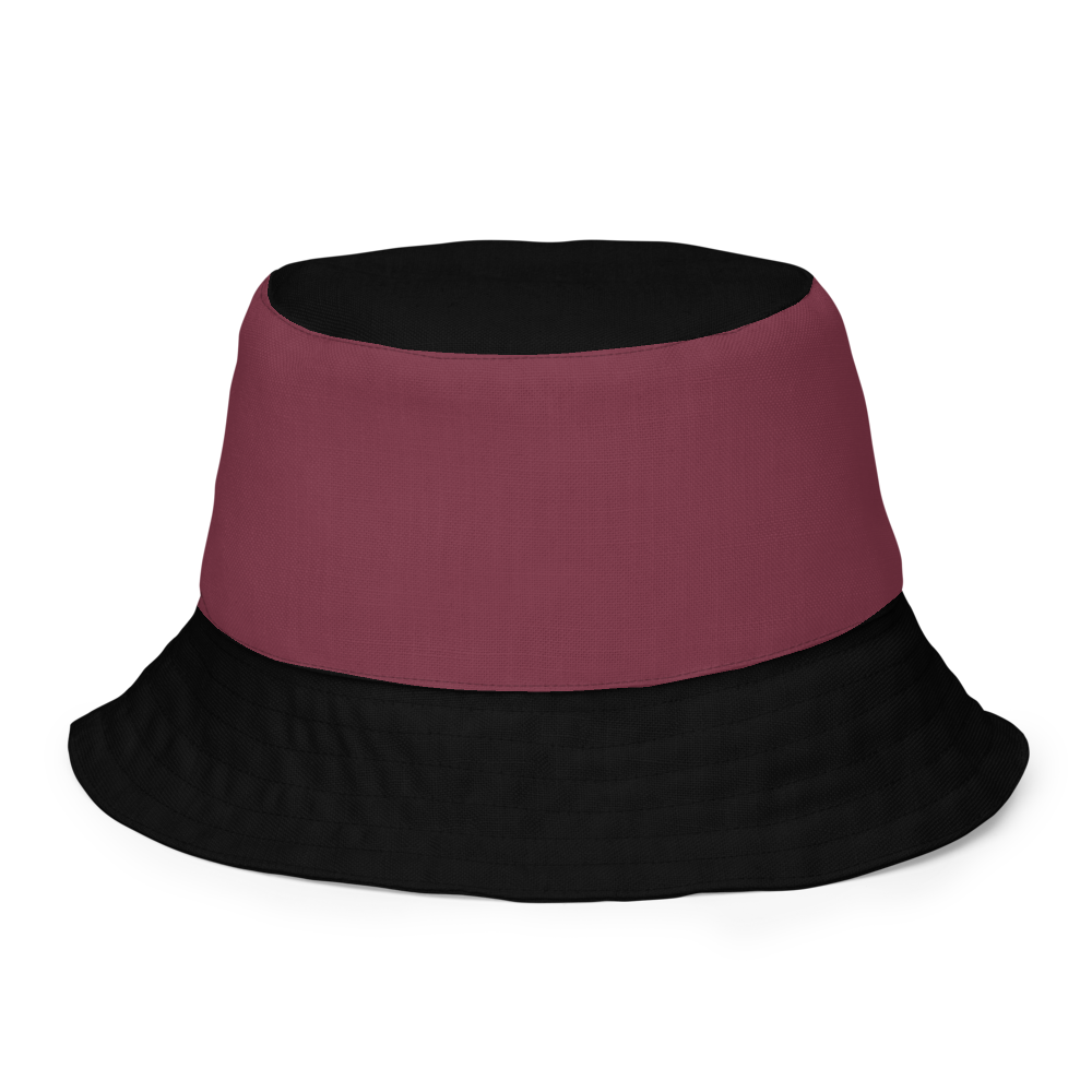 Trace White | Jersey Style Reversible Bucket Hat