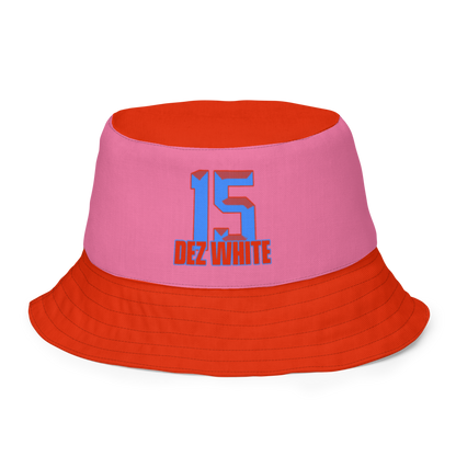 Dezman White | Jersey Style Reversible Bucket Hat