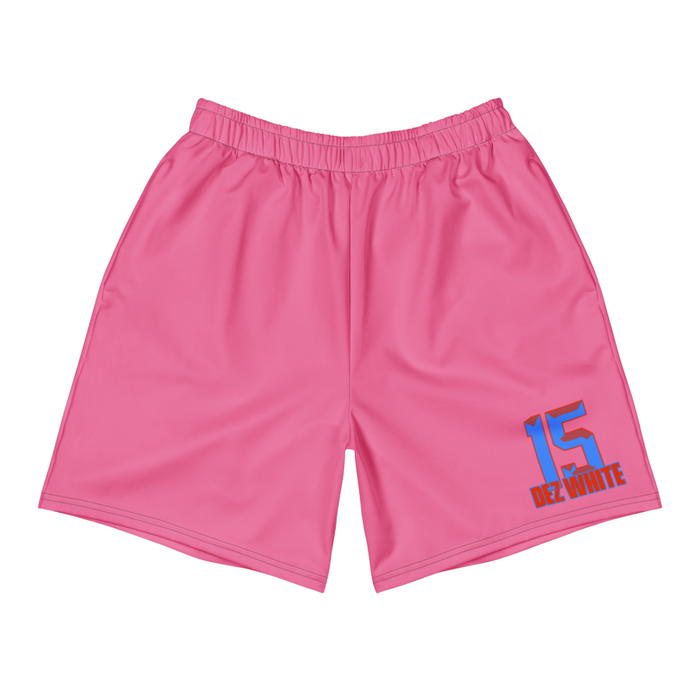 Dezman White | Jersey Style Performance Shorts