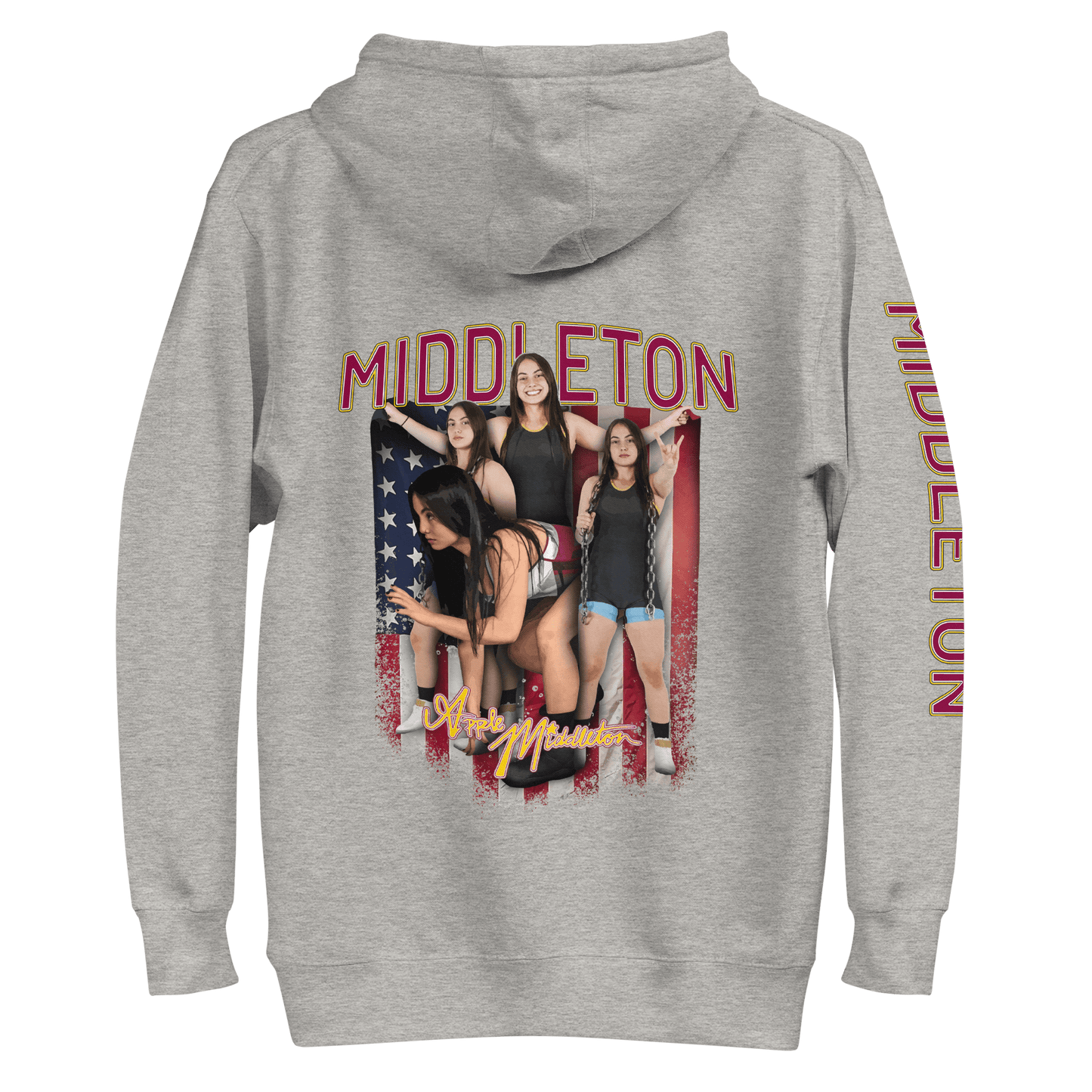 Apple Middleton | Mural Hoodie - Clutch -