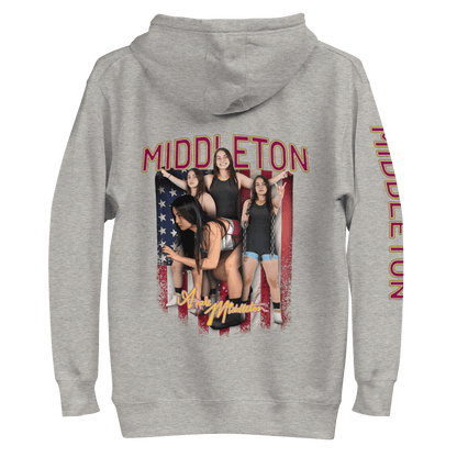 Apple Middleton | Mural Hoodie - Clutch -