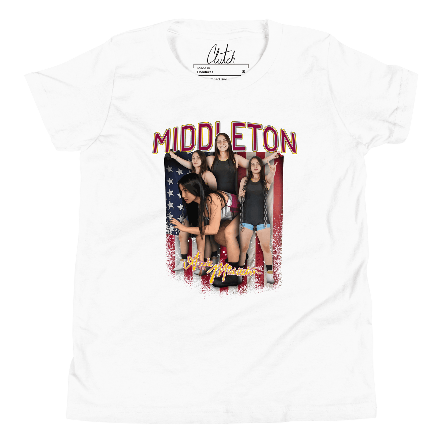 Apple Middleton | Youth Mural T-shirt - Clutch -