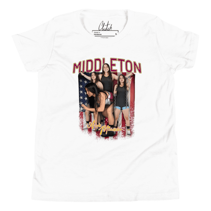 Apple Middleton | Youth Mural T-shirt - Clutch -