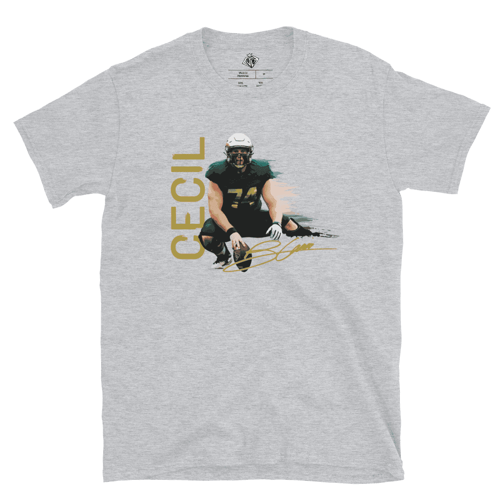 Brad Cecil | Mural Front Print T-shirt - Clutch - Clothing