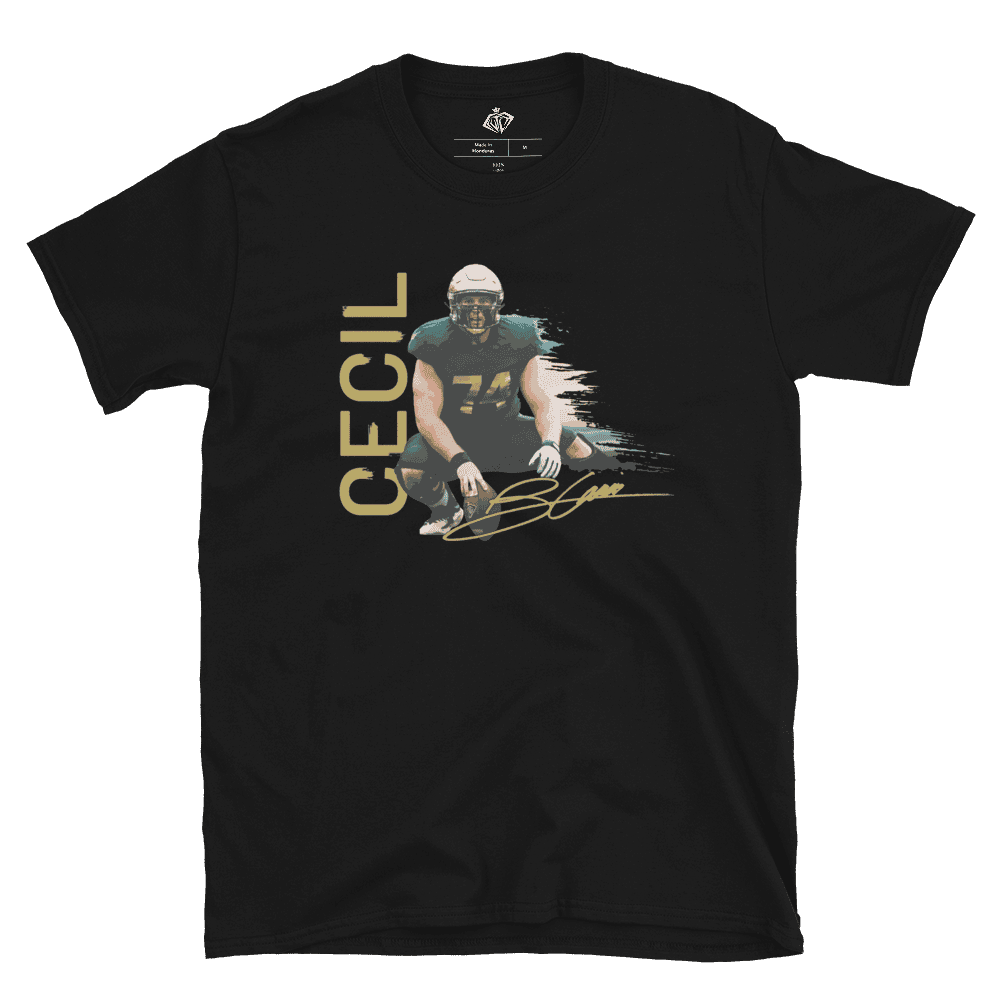 Brad Cecil | Mural Front Print T-shirt - Clutch - Clothing