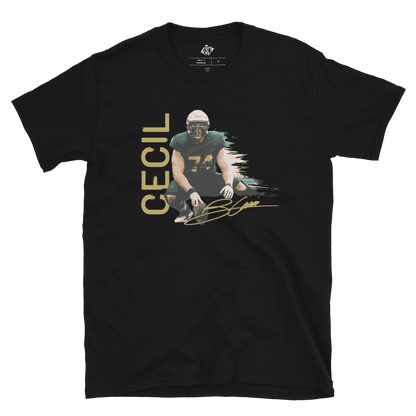 Brad Cecil | Mural Front Print T-shirt - Clutch - Clothing