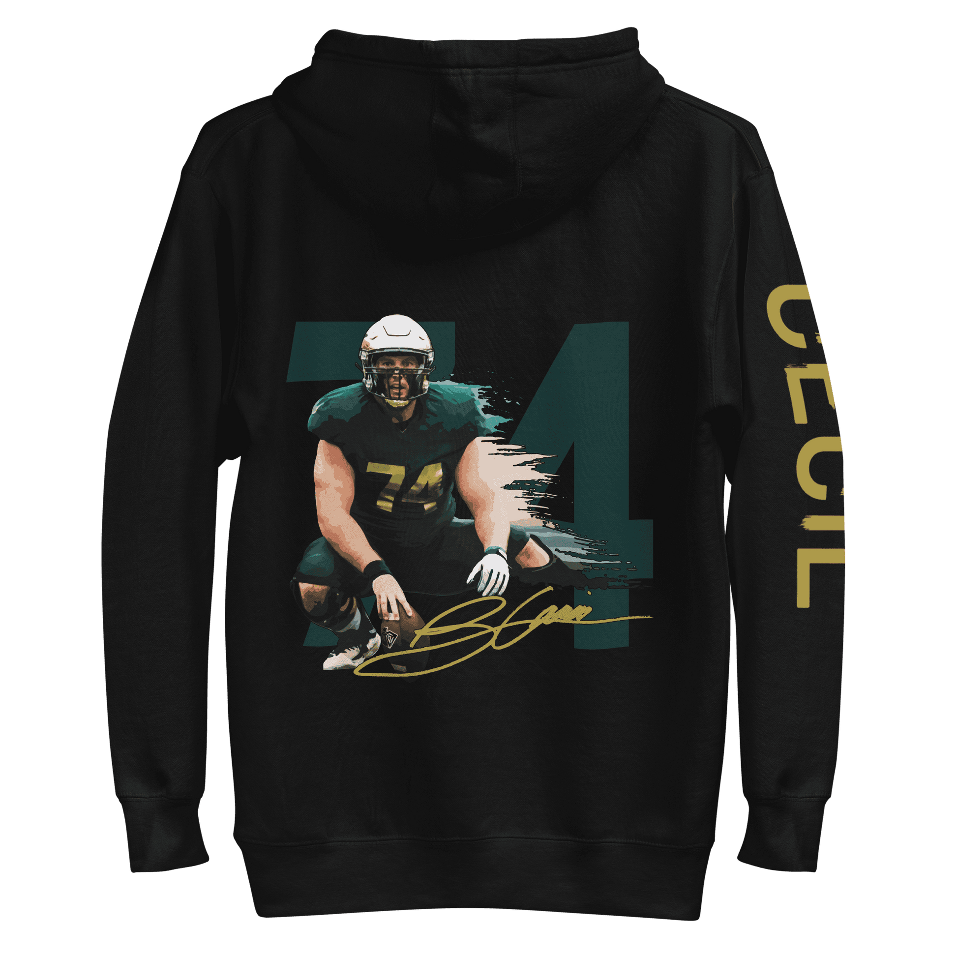 Brad Cecil | Mural Hoodie - Clutch - Clothing