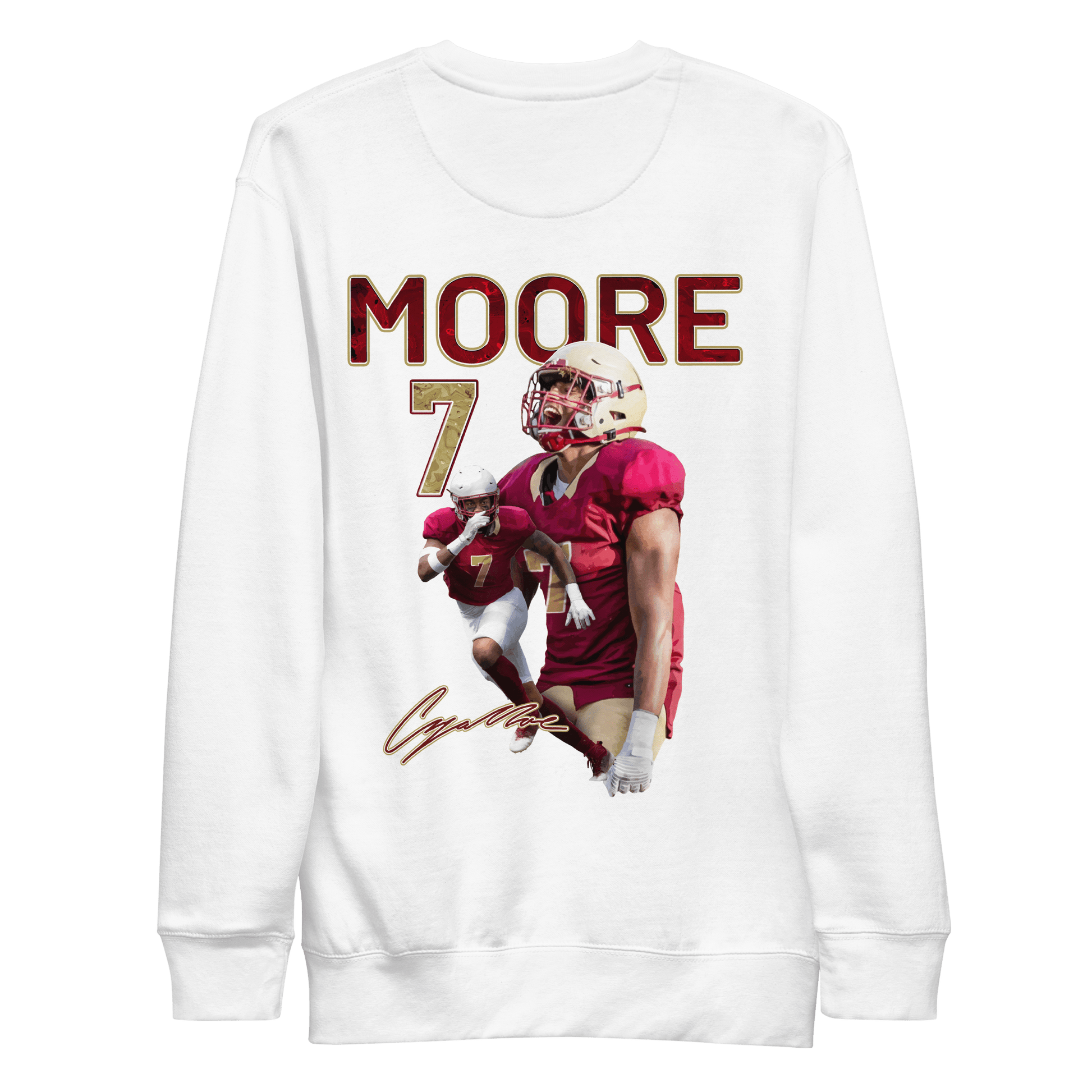 Cazeem Moore | Mural Crewneck Sweatshirt - Clutch -