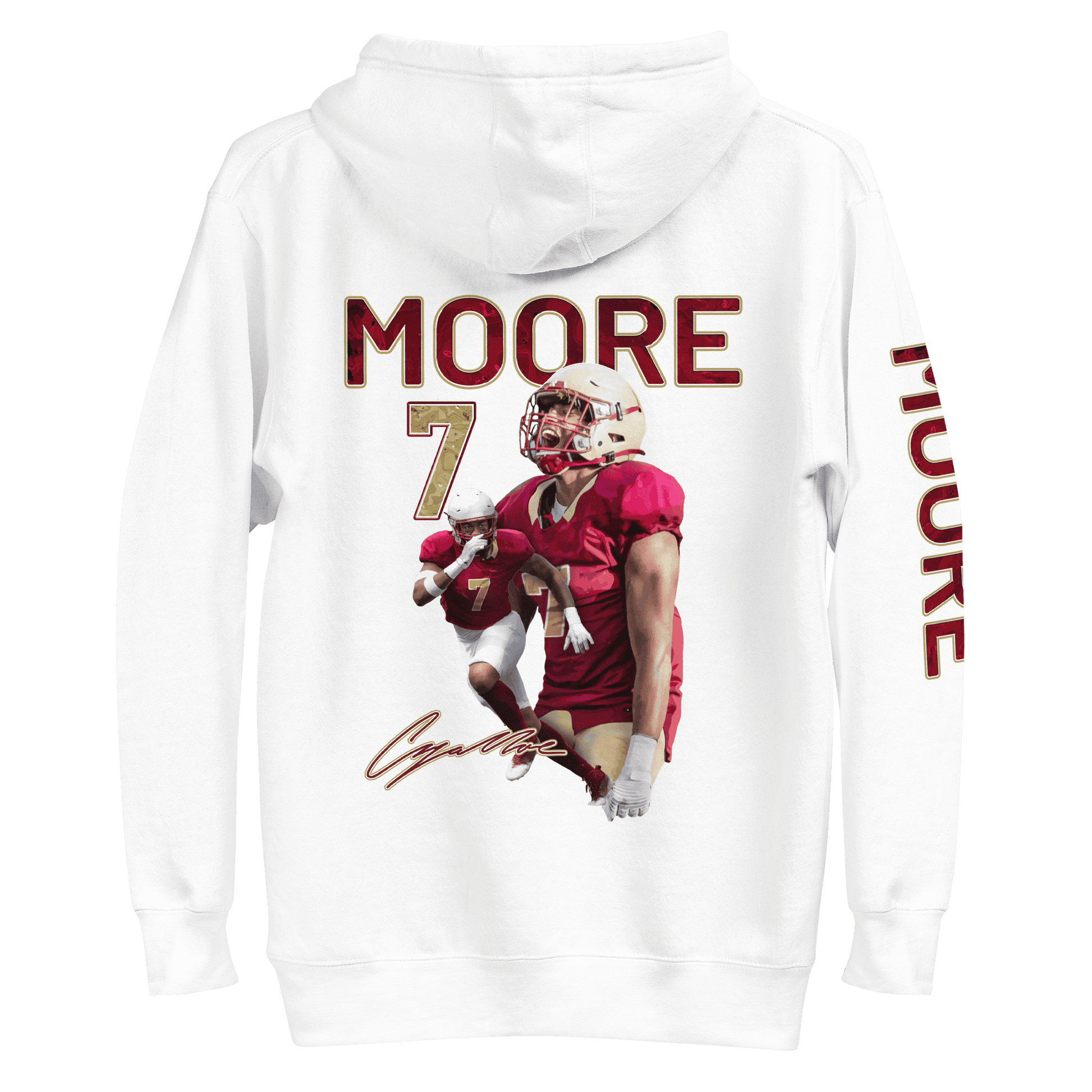 Cazeem Moore | Mural Hoodie - Clutch -