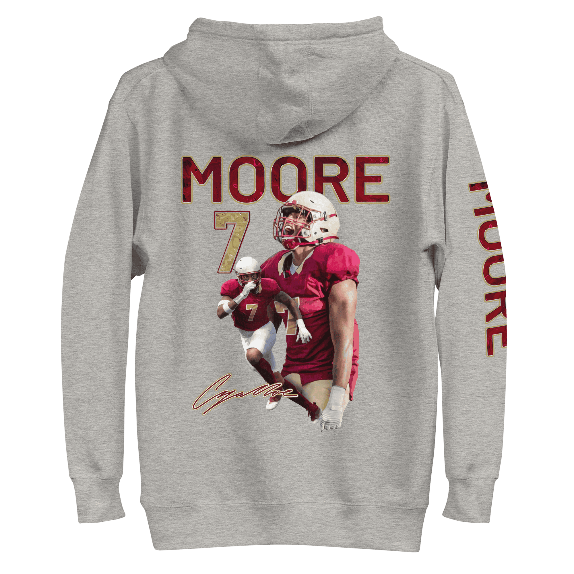 Cazeem Moore | Mural Hoodie - Clutch -