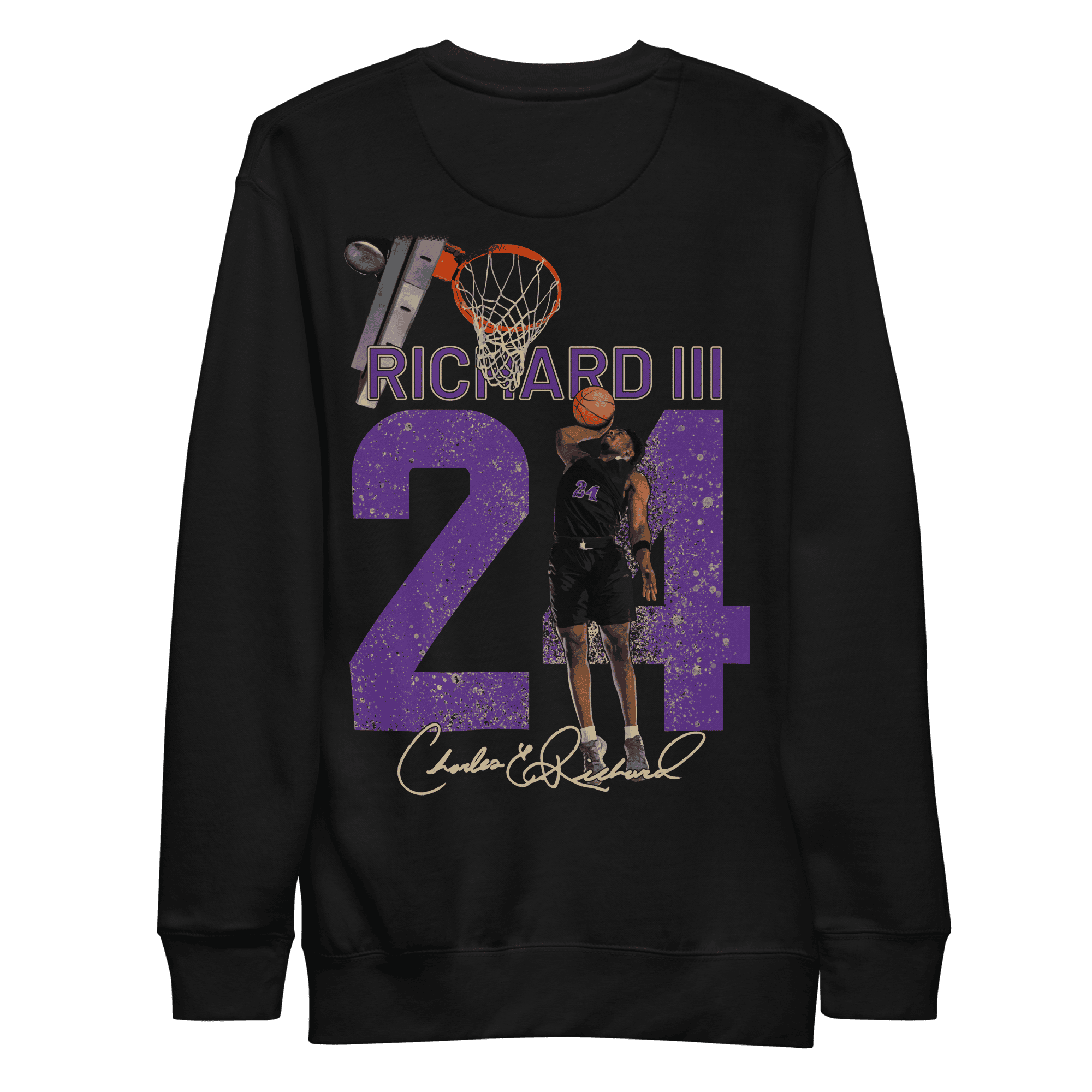 Charles E Richard III | Mural Crewneck Sweatshirt - Clutch -