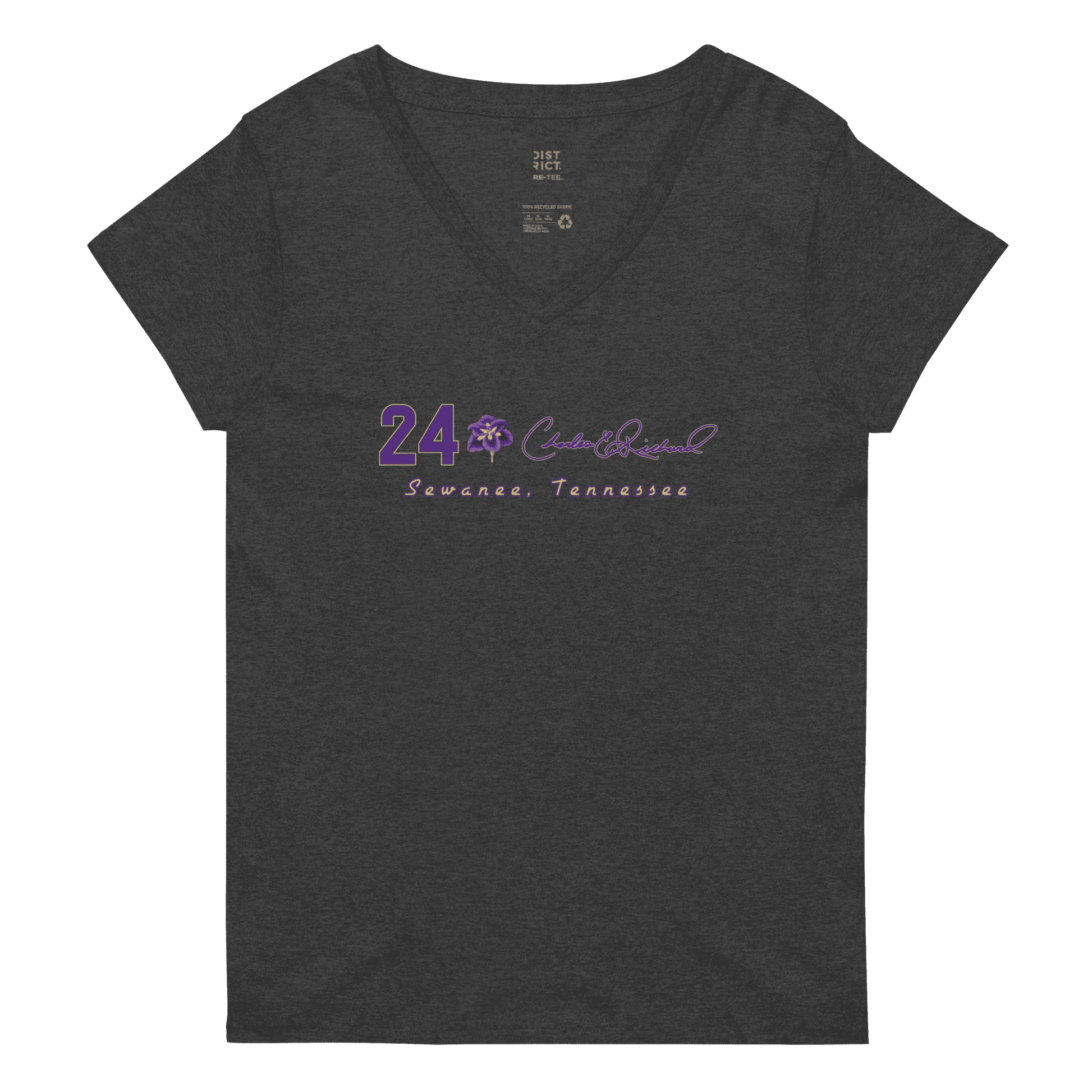 Charles E Richard III | Player Patch V-neck T-shirt - Clutch -