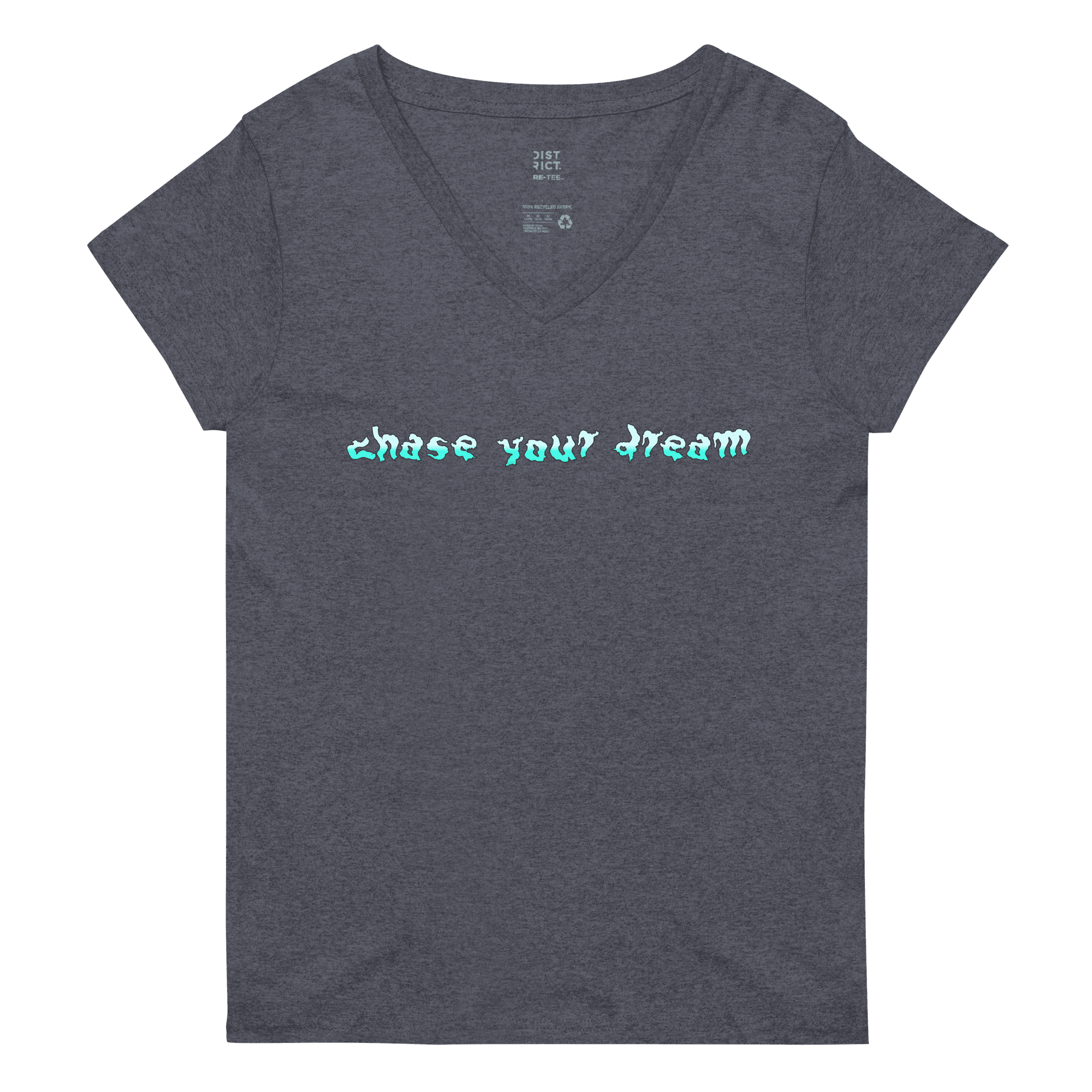 Chase Saldate | Chase Your Dream V-neck T-shirt - Clutch - Clothing